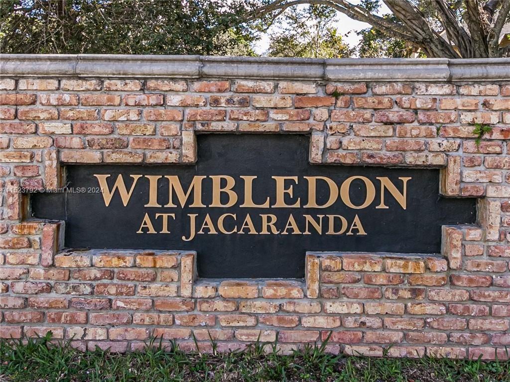 WIMBLEDON AT JACARANDA CO - Residential Lease