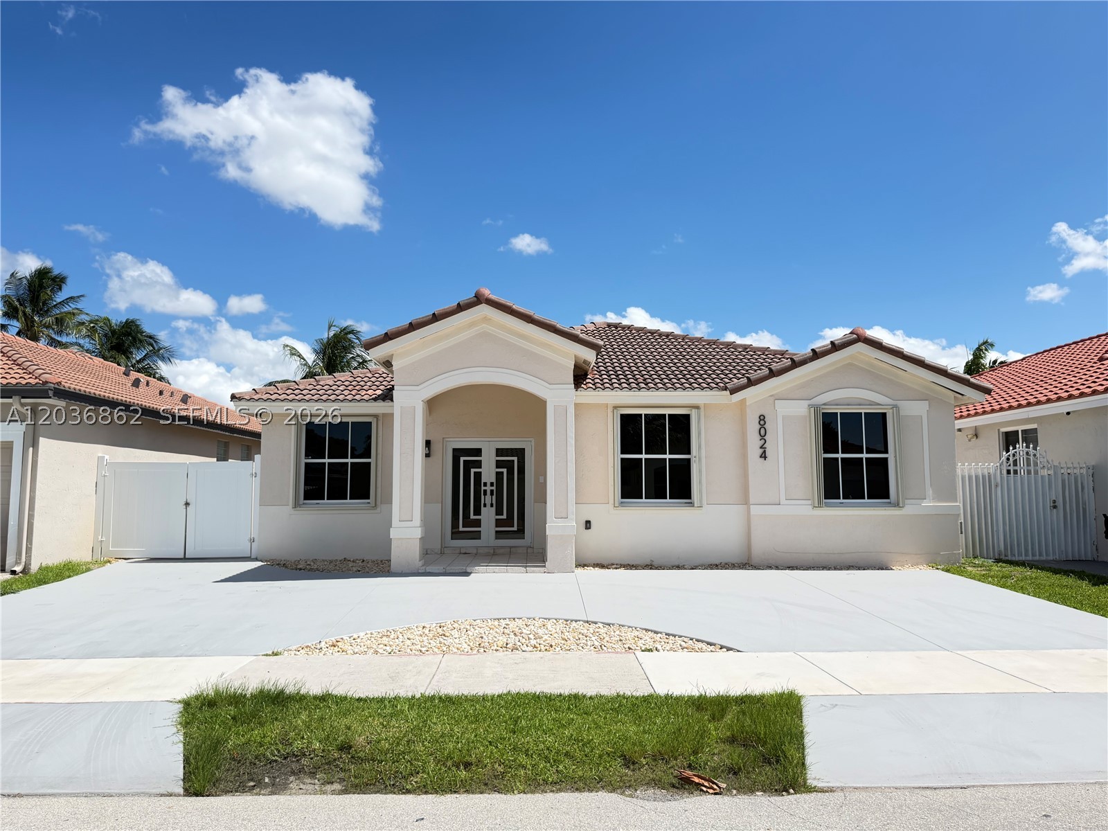 EXQUISITELY and COMPLETELY REMODELED HOME In Spanish Lakes!!! Landlord is in search of Tenants who will care for it as if they owned it, when you see it you will know why. Extraordinary features include a Grand Foyer Entrance with Marble look Porcelain Tiles throughout. Beautiful Kitchen with Matching Island, an abundance of LED lighting everywhere. Wait until you see the bathrooms they too have been tastefully remodeled. They focused on every detail. There is even a quaint office or playroom!! Walk out back and you will be greeted with an Impeccable Backyard and a roofed Patio ideal for entertaining, Bar-b-ques and relaxing. There's even a shed, and guess what? Lawn maintenance, basic cable, and WIFI are included in the monthly rent. Your small pet is welcome with a non-refundable bet deposit. Endless Parking. Great Schools, Shopping, Restaurants, North Pointe Pool & Gym and a Public Golf Course are just a few minutes away. Conveniently located in close proximity to 826, I-75, Broward and the Turnpike Entrance.