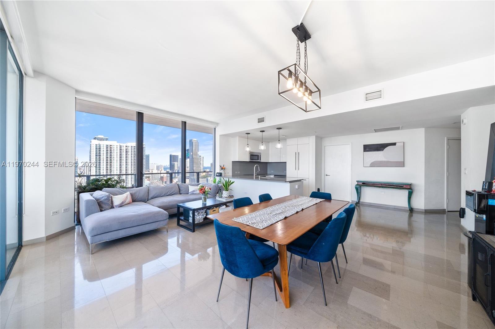 Experience elevated luxury in this expansive 3-bedroom, 3.5-bath corner residence on the 23rd floor at Rise Brickell City Centre. This highly desirable line offers floor-to-ceiling impact glass with city views and a generous wraparound terrace.

The thoughtfully designed split floor plan features en-suite bedrooms, marble flooring throughout, custom closets, and a sleek Italian kitchen equipped with premium Bosch appliances, quartz countertops, and contemporary white cabinetry.

RARE FIND IN BRICKELL: TWO PARKING SPACES INCLUDED — one assigned space on P5 plus one valet space.

Residents enjoy five-star amenities including a heated pool and spa deck, fitness center, full-service spa, children’s playroom, business center, concierge, valet, and 24-hour security.

Situated in the heart of Brickell City Centre, offering unmatched walkability to fine dining, luxury shopping, cafés, and nightlife, with immediate access to major highways and Miami International Airport.