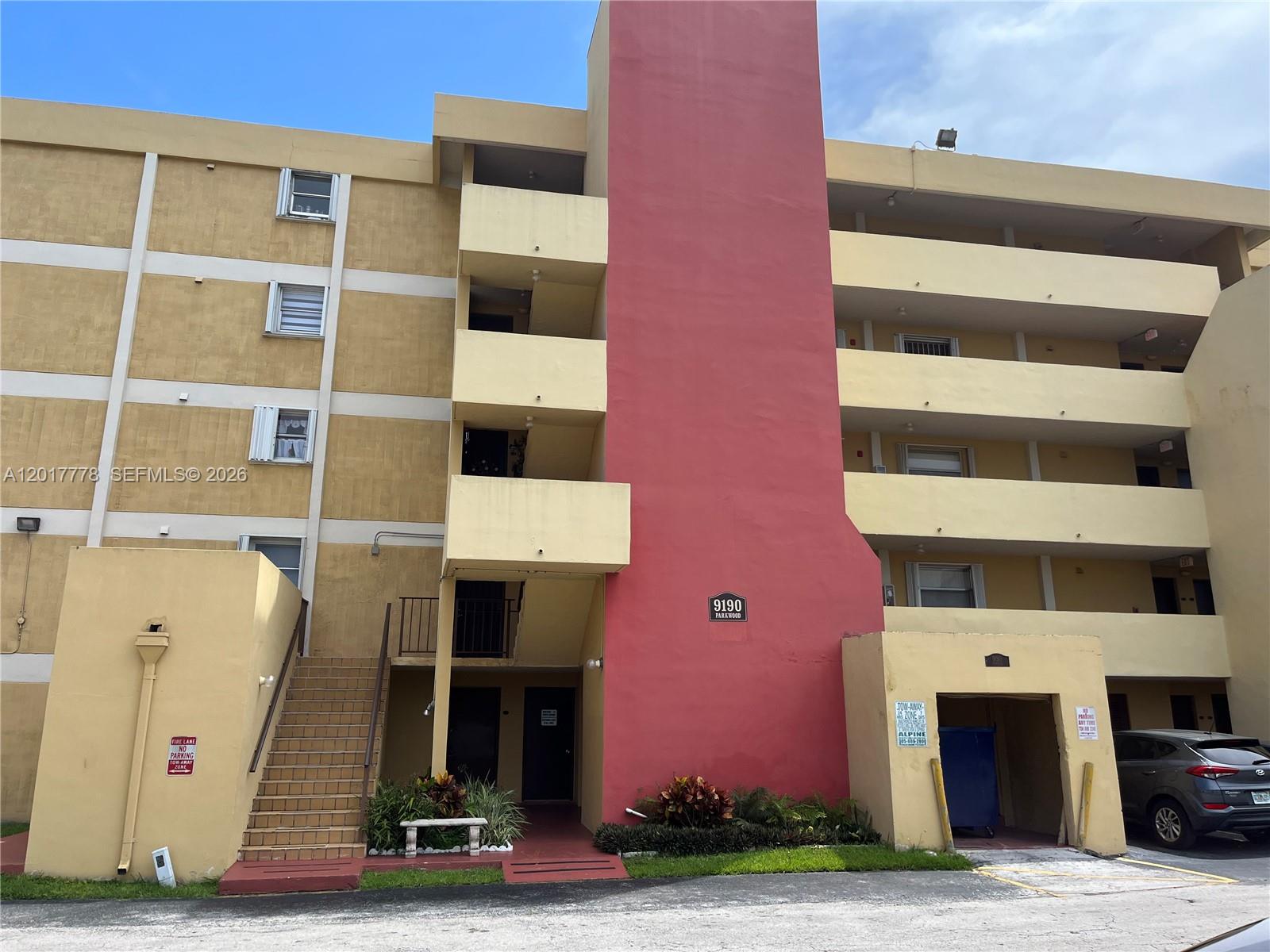 Rented for $1,800 until April 2027 ****Spacious Parkview Condo 1 bed 1 bath. have a large balcony in the living area. Appliances and washer dryer are included in this unit, as well as association amenities which include pool, club house, and tennis court. Easy access to airport and major highways. Walking distance to Walmart and Flagler St. , Close to shopping, restaurants, malls, and Florida International University. Unit has 1 assigned parking space and 1 unassigned parking space, Showing time