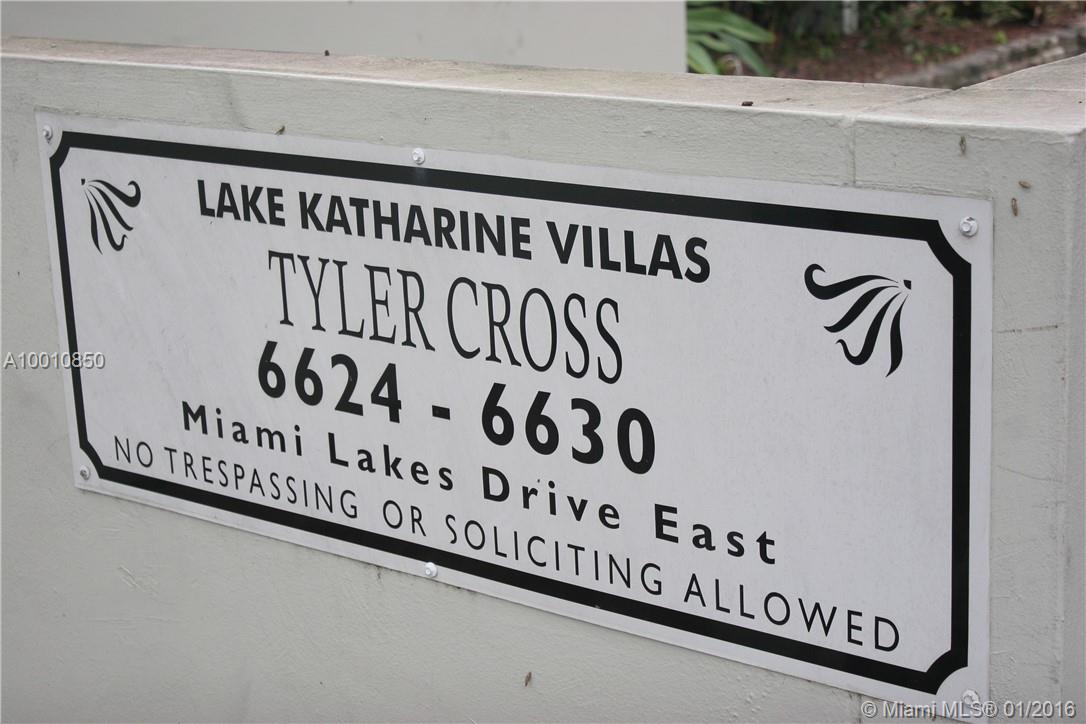 Miami Lakes-Lake Katharin - Residential Lease