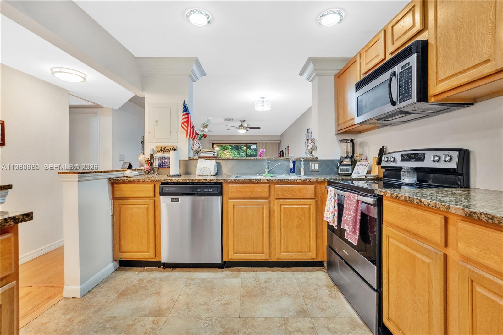 This well-maintained 2-bedroom, 2-bathroom second-floor condo features an in-unit washer and dryer, a private enclosed patio, and one assigned parking space. The kitchen is equipped with newer appliances, including a refrigerator and stove that are less than four years old.

The HOA includes water and trash services. Currently tenant-occupied, this property presents a great opportunity for first-time buyers or investors.

Conveniently located near shopping, dining, parks, hospitals, and major highways, providing easy access to everyday essentials and commuting routes.