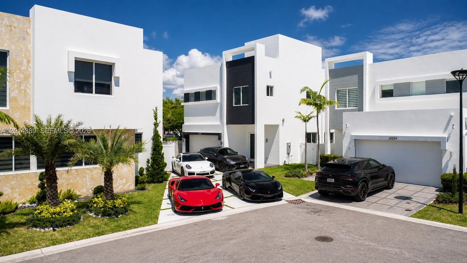 Brand new 2026 luxury residence in Doral a rare opportunity as the only newly constructed luxury home currently available in the entire area. This modern masterpiece features an open-concept design with abundant natural light and beautiful pool views from both the kitchen and main living areas, creating a seamless indoor-outdoor lifestyle.

One of the most exceptional features of this home is its expansive driveway, accommodating up to 6 vehicles, in addition to a 2-car garage — a true rarity in Doral. The property offers 5 bedrooms, with 4 featuring en-suite bathrooms, providing comfort, privacy, and convenience for family and guests.

Thoughtfully designed across multiple levels, the home includes a laundry room located on the third floor for added functionality. Located within a private, gated community with security and high-end amenities, including a resort-style pool, fitness center, jacuzzi, game room, and more.

Prime location just 1 mile from the Turnpike and 3 miles from Palmetto Expressway, providing easy access to all of Miami. Easy to show.