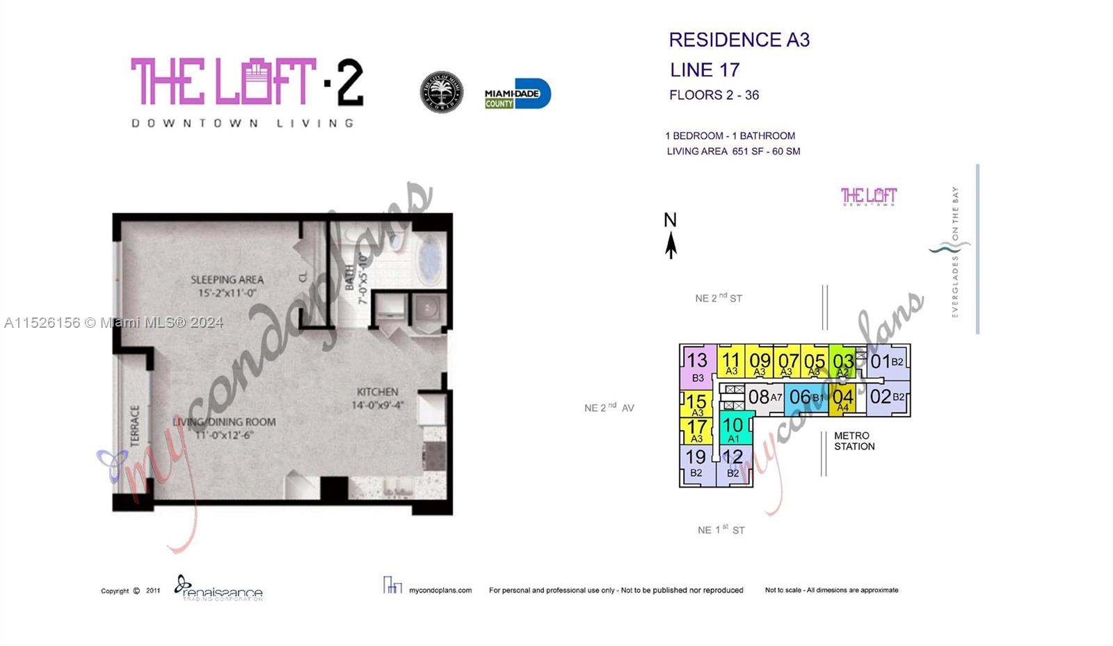 THE LOFT DOWNTOWN II COND - Residential Lease