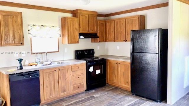 Brand New!! Manufactured Home with brand new central AC, new septic tank, 2/2 with 1056 sqf living area, situated in a private fenced Lot 1.25 acres. Great Location in Montura Ranches. this clear Lot is ideal for gardening, outdoor activities and future additions.