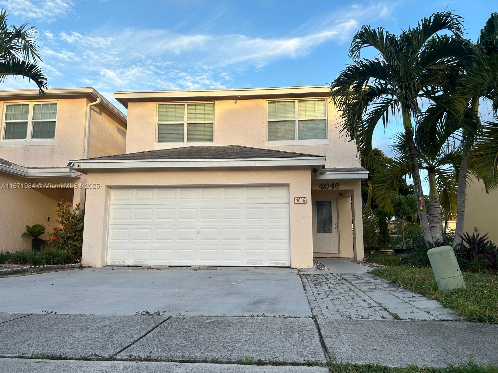 Discover this serene 3 Bedroom/ 2.5-baths home with NEW ROOF, a breathtaking waterfront view. Spanning over 2,200 S/F, it offers a spacious open floor plan to easily convert to a versatile 4th BEDROOM, DEN, or HOME OFFICE, perfect for today's lifestyle.
 The main level features a combined living & dining area that flows into a beautiful kitchen with S/S appliances, marble countertops, & tile flooring throughout.
 Upstairs, the master suite boasts an oversized walk-in closet which also includes a convenient laundry with a full-sized washer and dryer, a TWO-CAR GARAGE, and impact-resistant windows & doors for peace of mind. 
Enjoy very LOW HOA FEES of just $67 per month which includes access to a community pool. Make this charming, tranquil waterfront retreat your own. Call Today.
