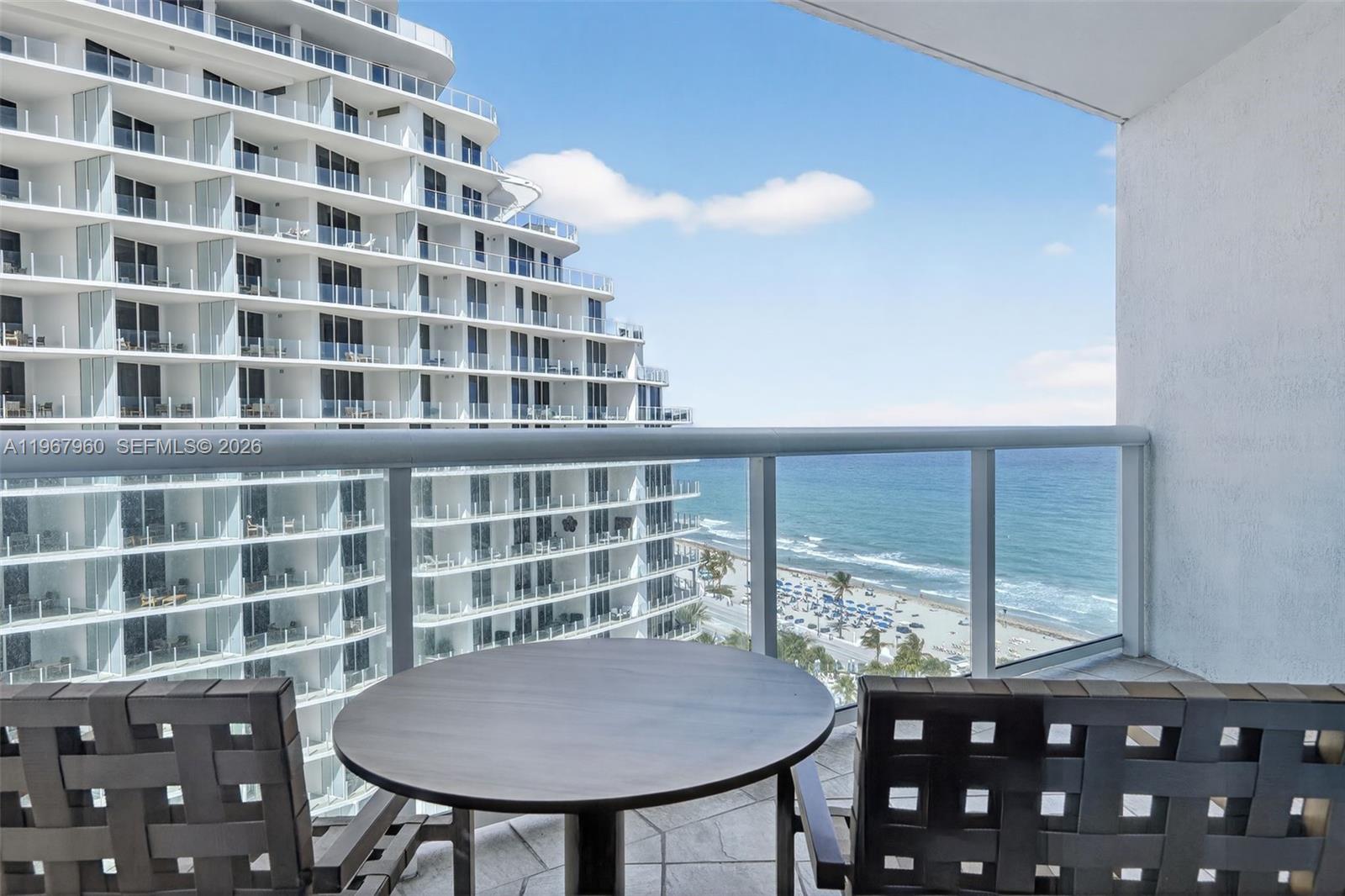Stunning Oceanfront Investment: The "Beach House" at Hilton Fort Lauderdale
Experience the ultimate blend of luxury living and effortless investing at 500 Ocean Drive, Unit 1512. Perched on the 15th floor, this modern sanctuary offers breathtaking views of the Atlantic Ocean and the vibrant heart of Fort Lauderdale Beach.
The Residence: Modern Sophistication
This isn't just a hotel suite; it’s a meticulously designed 600 sq. ft. retreat featuring professional finishes and a seamless aesthetic.
Living Space: Open-concept layout with ceramic flooring that elegantly mimics wood-grain finish.
Sleeping Quarters: Two plush queen beds and high-end modern furniture.
Kitchenette: Sleek granite countertops, modern cabinetry, and a deep sink. Fully equipped with stainless steel appliances, including a microwave and refrigerator.
Tech & Work: Oversized widescreen TV and a dedicated desk workspace.
The View: A private glass-railed balcony overlooking the turquoise waters of the Atlantic.
The Spa-Style Bathroom
Indulge in a bathroom that rivals a world-class spa:
Soaking Sanctuary: Deep jacuzzi-style soaking tub separate from the shower.
Rain Shower: Full glass-enclosed shower featuring a luxurious rain-head fixture.
Finishes: Marble-like tile throughout, high-polished faucets, recessed lighting, and an oversized vanity.