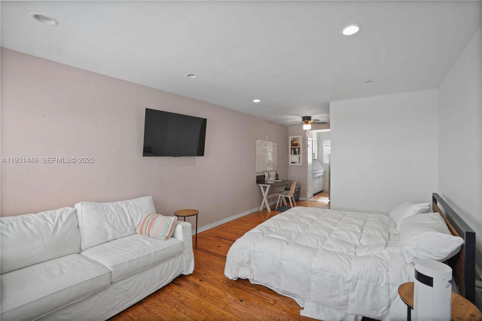 This Beautifully furnished studio, located less than one block away from the beach, offers partial ocean views from the entryway and presents an excellent INCOME PRODUCING PROPERTY opportunity. Currently rented for $2000/Month. The unit is impeccably decorated and features a beautiful walk-in closet, an updated bathroom, and a modern kitchenette. All furnishings are included, making the property fully turnkey and ready for immediate use or rental. Ideal for investors or end users seeking flexibility, the property allows rentals with a minimum of 60 days and may be rented immediately after ownership. This creates strong potential for consistent rental income while also offering an enjoyable beachside lifestyle. Situated in a gated co-op community with desirable amenities including BBQ area, laundry facilities, and parking spaces. Enjoy close proximity to the beach, nearby parks, and a wide variety of restaurants and cafés, all within walking distance. A rare opportunity to own a low-maintenance coastal property combining location, rental potential, and long-term value.
