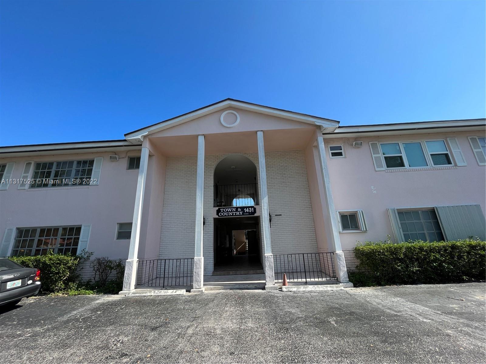 BEAUTIFUL UPGRADED ONE BEDROOM, ONE BATH UNIT ON 2ND FLOOR WITH ALL TILE FLOORS, NEW A/C UNIT, NEW KITCHEN WITH GRANITE COUNTERS, NEW CABINETS AND STAINLESS STEEL APPLIANCES, ALL NEW UPDATED BATHROOM AND SHOWER. COMMUNITY WITH POOL AND LAUNDRY ROOM IN THE BUILDING. MINUTES TO I-95, THE BEACHES AND GOLFSTREAM CASINO AND SHOPS. WATER/SEWER INCLUDED. ONE SMALL PET, MAX 15LBS ALLOWED, $250 NON-REFUNDABLE PET FEE APPLIES. FUNDS REQUIRED TO MOVE IN WILL BE EQUAL TO 3 MONTHS OF RENT. ONE PARKING SPACE AVAILABLE.