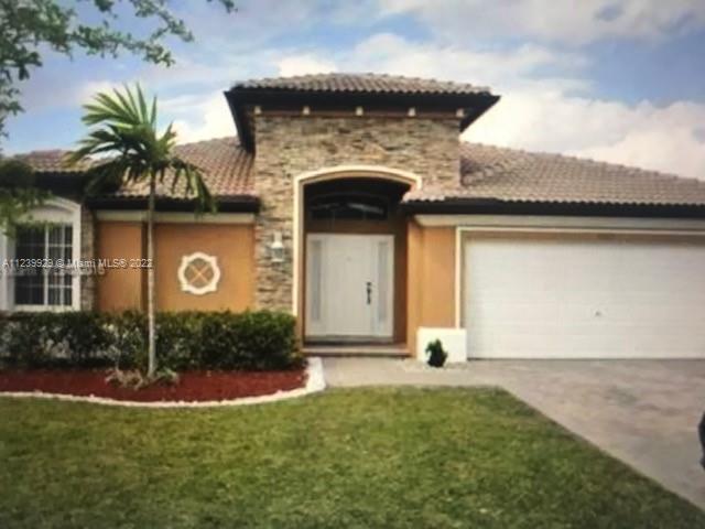 One story home in a very quite single  family home community. No association. This 4b/3 bath 2 car garage is in a great condition and its tenant occupied until July 31, 2022. Don’t disturb tenants. Text agent for appts. Will need to review all clients qualifications prior to any appointments.