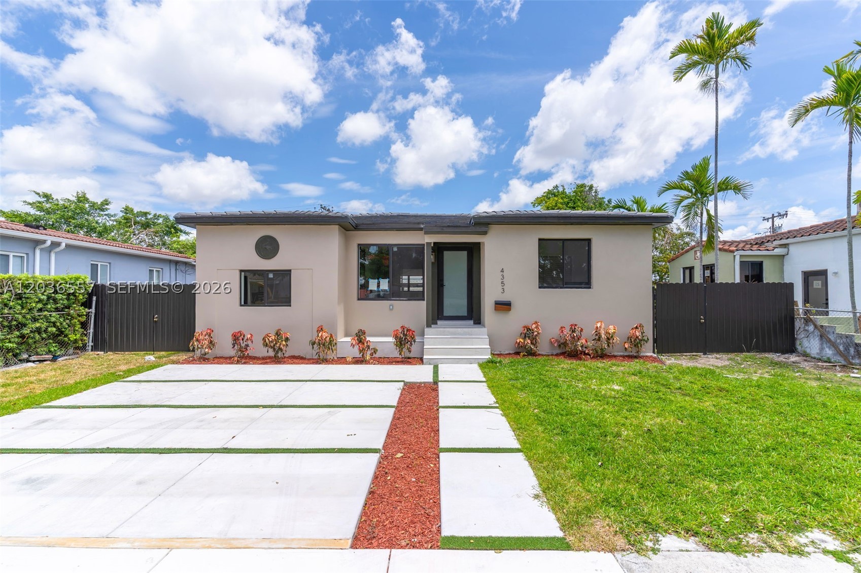 A true gem in the heart of Little Gables, this exceptional residence is a masterpiece of design, craftsmanship, and modern luxury. Offering 3 spacious bedrooms and 3 beautifully appointed bathrooms, the home has been completely remodeled with permits and showcases high-end finishes throughout.

Every major component has been thoughtfully updated, including the roof, A/C system, plumbing, electrical, and high-impact windows and doors, providing peace of mind for years to come. The versatile in-law quarters offer the perfect space for extended family, guests, a private home office, or additional flexibility to suit your lifestyle.

Ideally located just minutes from premier shopping, top-rated schools, and some of the area's most celebrated dining destinations, this move-in-ready home seamlessly blends elegance, convenience, and functionality. Whether you're a growing family searching for your forever home or looking to upgrade your lifestyle, this Little Gables masterpiece presents a rare opportunity to own a fully permitted, turnkey property in one of Miami's most desirable neighborhoods.
