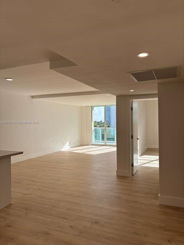 Fully renovated and Spacious open concept 2 Bedroom + Den / 2 Bathroom offering 1,525 SqFt in Sunny Isles Beach on Collins Ave. Just steps from the beach, simply cross the street for direct beach access. Conveniently located near shopping, walking distance to houses of worship, and only 3 minutes from Aventura Mall. The den can easily be converted into a 3rd bedroom. Fully renovated with new flooring, modern kitchen, New stainless steel appliances , updated bathrooms, and recessed lighting. Renovations completed in November 2025. Currently tenant occupied(owners family).Monthly HOA: $1,220. Heated pool , valet , 24/7 doorman , gym, community room. Pet friendly. Please contact listing agent for showings.
