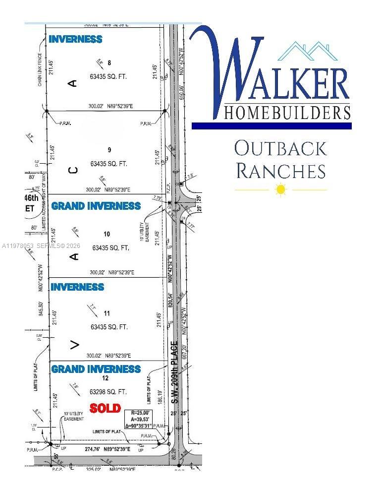 1.45 acres of LAND available.  Partially filled land with plans ready to be pulled from Miami Dade County.  All DERM approvals.