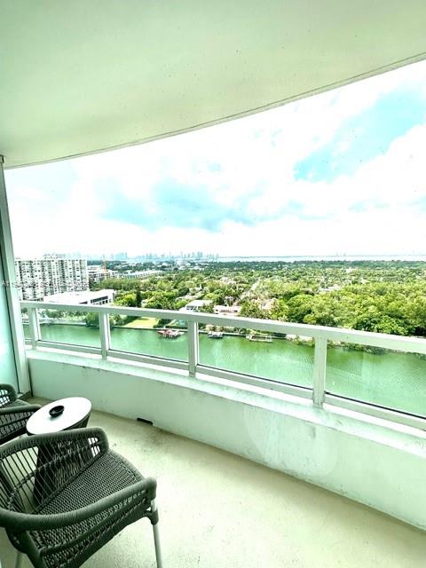 Bring yourself @luxury living experience at the Fontainebleau condo Hotel Resort. This remodeled suite has Outstanding direct views of bay and city skyline, private balcony with chairs and table, the perfect location for your vacation getaway. Unit comes fully furnished and equipped hotel style, offers full-service, vacation-style living, a king bed, living area with a sleeper sofa, and kitchenette. Large marble bathroom with enclosed shower and jacuzzi. Enroll in the hotel rental program & receive income or do your own airbnb/vrbo. The Fontainebleau Resort offers a wide range of luxury amenities on 22 oceanfront acres, including award-winning restaurants, the vibrant LIV night club, and the luxurious Lapis spa and state-of-the-art fitness center. Maintenance includes: AC, local calls, electricity, valet and daily free breakfast in owner's lounge. Very few units available at this prestige location.