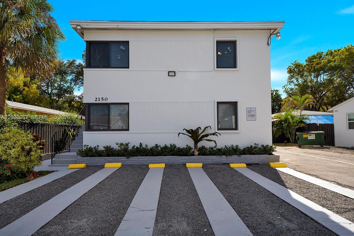 2 Bed/1 Bath on 2nd floor in the Silver Bluff neighborhood of Coral Way off US1 and SW 22nd AVE. Renovated with new floors, bathrooms, kitchen cabinets, quartz counters, new appliances, central AC plus washer/dryer. Located on a small, private two story walk up building. Pets are welcome, water plus reserved parking are included. RENT IS DISCOUNTED TO $2,250 FROM CONTRACT RENT OF $2,500 WITH FREE RENT CONCESSION = RENT CONCESSION VALUE IS $3,000 ($250 X 12 MONTHS) PLEASE CALL FOR DETAILS!