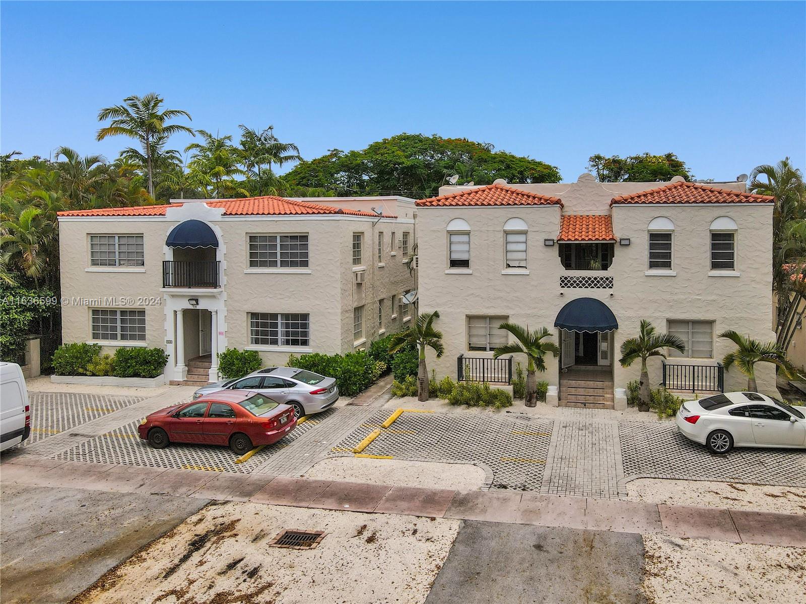 The Catalonia Twins are two beautiful Old Spanish buildings nestled in between Venetian Pool and The Biltmore Hotel, surrounded by multimillion dollar residences on a very quiet tree lined street in Central Coral Gables. THIS IS A FIRST FLOOR UNIT. COMPLETELY REMODELED! All units are 1 bedroom 1 bathroom with WASHER/DRYER IN UNIT that have been completely renovated with spacious living room, dining room and open parking in front of buildings. Pet friendly. Easy to see and ready for move in!