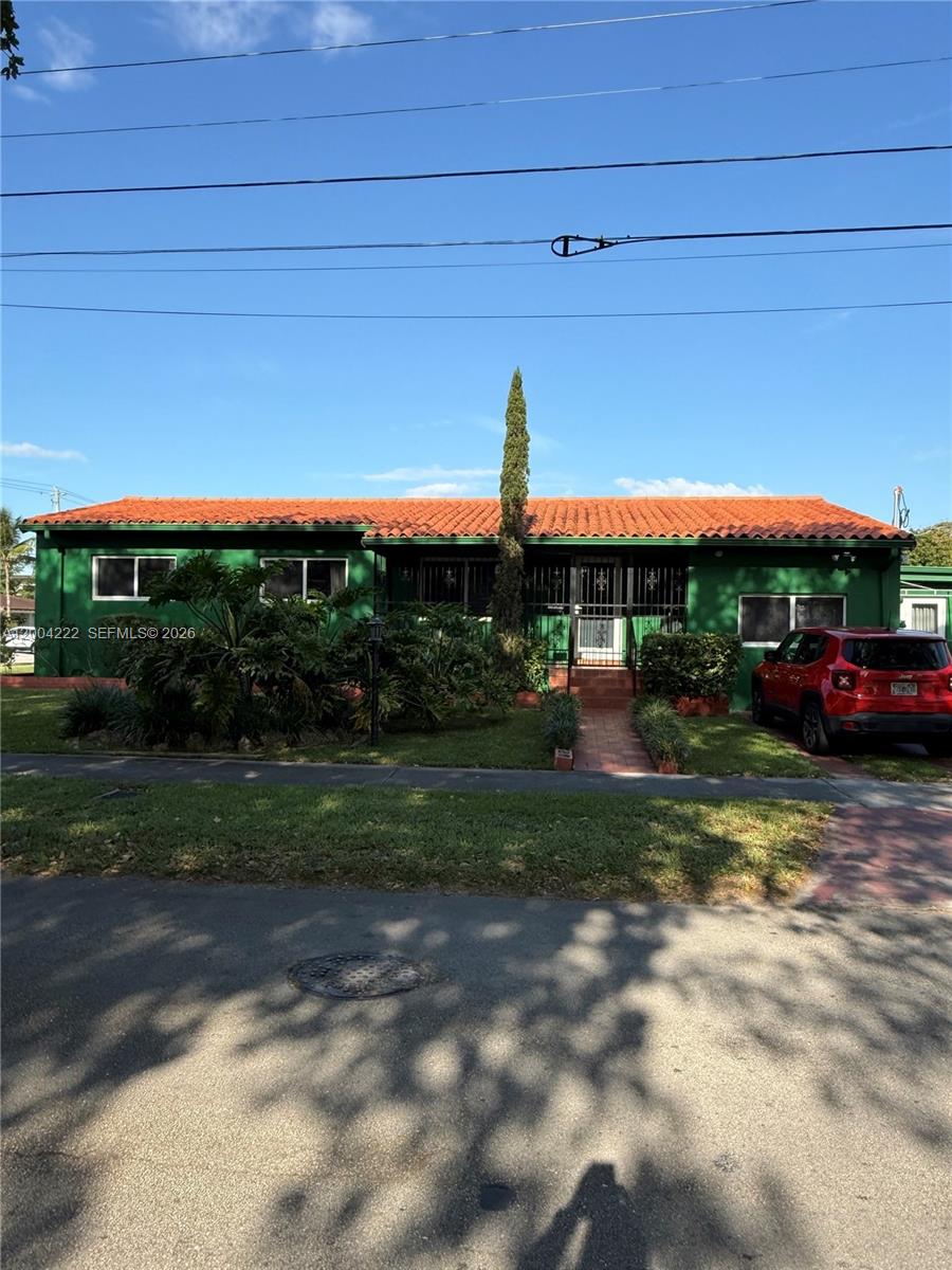 Rare Coral Gables Corner Lot – Renovate the existing home or build a new luxury residence in one of the most desirable neighborhoods. Existing 2,426 SF residence sits on a generous 7,700 SF lot surrounded by newer and higher-value homes. Ideal for renovation, expansion, or redevelopment into a custom luxury estate, New Impact Windows and Doors.  Centrally located minutes to Miracle Mile, Airport and downtown Miami.