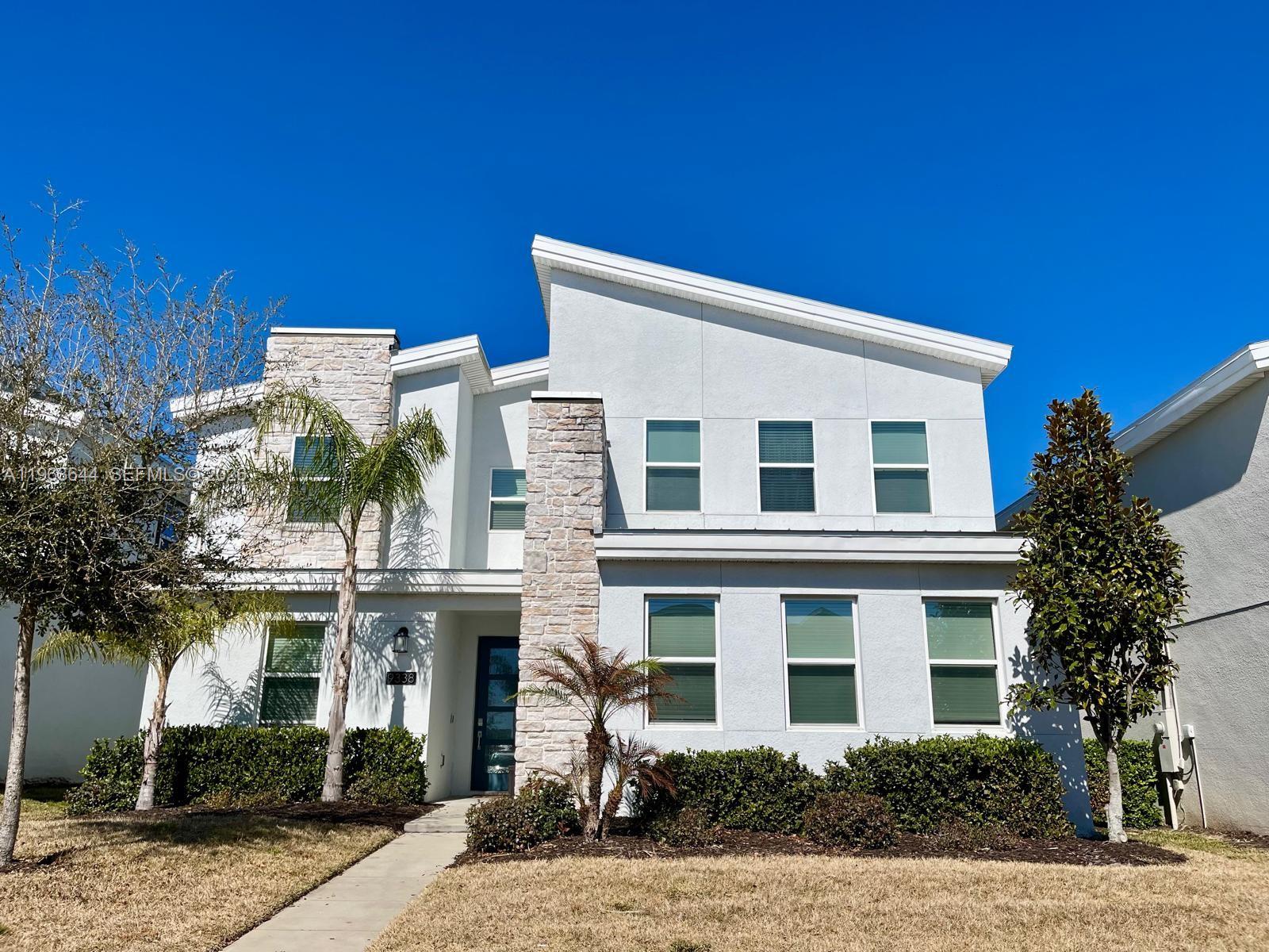 GREAT INVESTMENT OPPORTUNITY! Turn-key, fully furnished 5-bedroom, 4-bath townhome in sought-after ChampionsGate—approved for **short-term rentals** and designed to perform as a high-demand investment near the magic. Just minutes from world-famous theme parks (about 9–13 miles to Walt Disney World, depending on route/park) and surrounded by true resort living.
Own where guests choose to stay: championship golf, tennis, and unforgettable clubhouse experiences—resort-style pools, lazy river, water slides, fitness center, game room, and more—creating the kind of stay that drives repeat bookings and strong rental appeal.
ChampionsGate delivers the lifestyle your guests crave and the value-growth story investors love: three golf courses on/around the resort and amenities that feel like a private vacation destination—restaurants, bars, business center, and endless fun from sunrise to sundown. Secure a property that works for you from day one: enjoy it, rent it, or both—while benefiting from the momentum of one of Central Florida’s most recognized vacation communities.