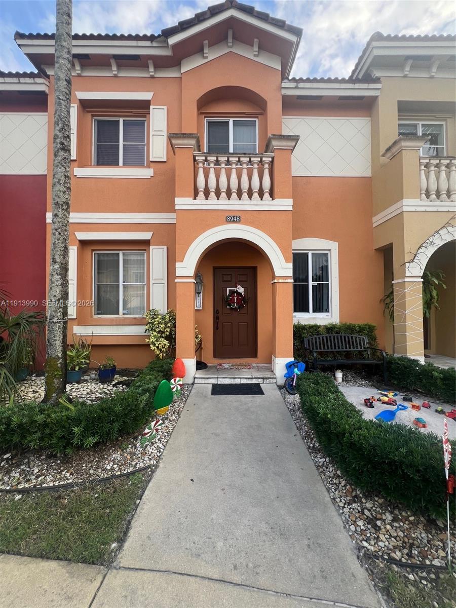 *****************                        JUST REDUCED    *****************************                
BEAUTIFUL 2 BEDROOM 2 BATH TOWNHOME IS LOCATED IN THE VILLAGE WALK GATED COMMUNITY.
IT IS BEAUTIFULLY MAINTAINED. THIS HOME BOAST 2 BEDROOM 2.5 BATHROOMS AND IS IN MOVE IN CONDITION. IT BOASTS IMPACT WINDOWS AND DOORS. ALL VANITIES ARE NEW IN THE BATHROOMS. NEW SAMSUNG APPLIANCES AND WASHER & DRYER. QUIET COMMUNITY HAS a VA ASSUMABLE LOAN CURRENT BALANCE $178,000 INTEREST RATE IS 3.87%
AMMENTIES INCLUDE A COMMUNITY POOL, CLUBHOUSE, TOT LOT, NEW SAMSUNG APPLIANCES REFRIGERATOR, STOVE, MICROWAVE, WASHER, AND DRYER. IT HAS BEEN PAINTED INSIDE AND OUT.  OPEN CONCEPT LAYOUT GREAT FOR ENTERTAING. WALK IN CLOSETS.
COMMUNITY IS LOCATED CLOSE TO MAJOR HIGHWAYS, SHOPPING AND ENTERTAINMENT.