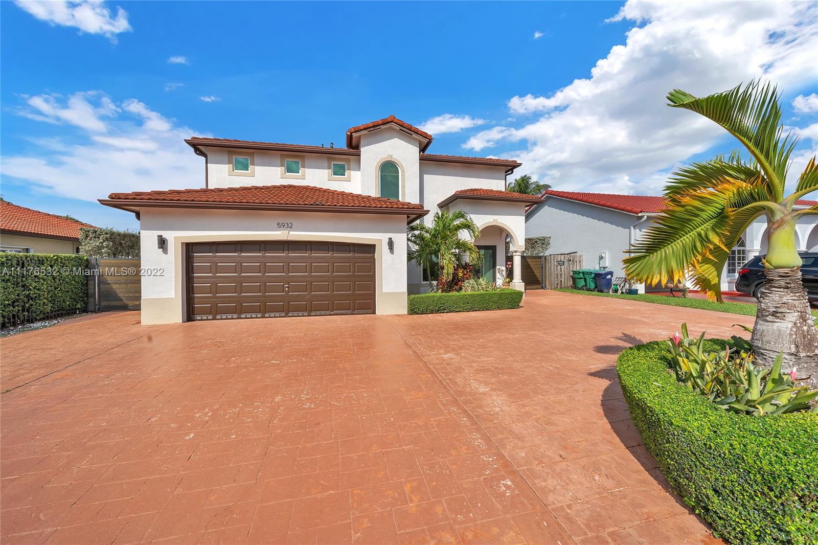LUCKY YOU!  This gem just popped up at the exact time you were looking for your dream home!  Located just minutes from the Florida Turnpike you can get to any major location easily. Drive up to this gorgeous home and you and your friends will be wowed every single time! Walk into a very open floor plan with a foyer and plenty of light. Step into your dream kitchen and enjoy the space for entertaining and plenty of counter space.  Appliances are all stainless steel and up to date. Enjoy relaxing in your backyard with a cool covered terrace as well as a patio for very low maintenance. Did I mention no HOA?!? Upstairs you have 4 large bedrooms featuring a very comfortable primary suite with a soaking tub (with jets) and a separate shower.  Luck is when hard work meets opportunity. Here it is!