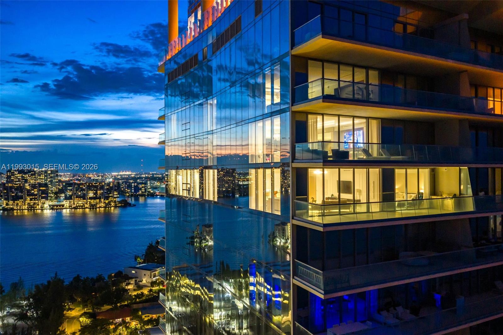 SUNRISE TO SUNSET OCEANFRONT LIVING AT TURNBERRY OCEAN CLUB - Experience exceptional oceanfront living at Residence 2504 in the prestigious Turnberry Ocean Club in Sunny Isles Beach. This spectacular corner residence offers over 3,200 square feet of interior living space, featuring four bedrooms plus a flexible den with five full bathrooms and one-half bathrooms. Positioned within one of the most desirable lines in the building, the residence enjoys direct Atlantic Ocean views to the east, a coveted south-facing exposure that fills the home with natural light throughout the day, and breathtaking sunset views over the Intracoastal to the west. The expansive oceanfront terrace provides the perfect setting to take in sunrise over the Atlantic while embracing the tranquil rhythm of coastal living. Designed with a seamless open-concept layout, the residence offers generous living and entertaining spaces complemented by floor-to-ceiling glass and refined finishes throughout. Turnberry Ocean Club is among Sunny Isles Beach’s most prestigious addresses, offering an exceptional level of service and over 70,000 square feet of resort-style amenities across six dedicated levels, including the exclusive three-story Sky Club, private oceanfront beach club, multiple pools, world-class spa and fitness facilities. Residence 2504 presents a rare opportunity to experience refined coastal living in one of South Florida’s most iconic luxury towers.