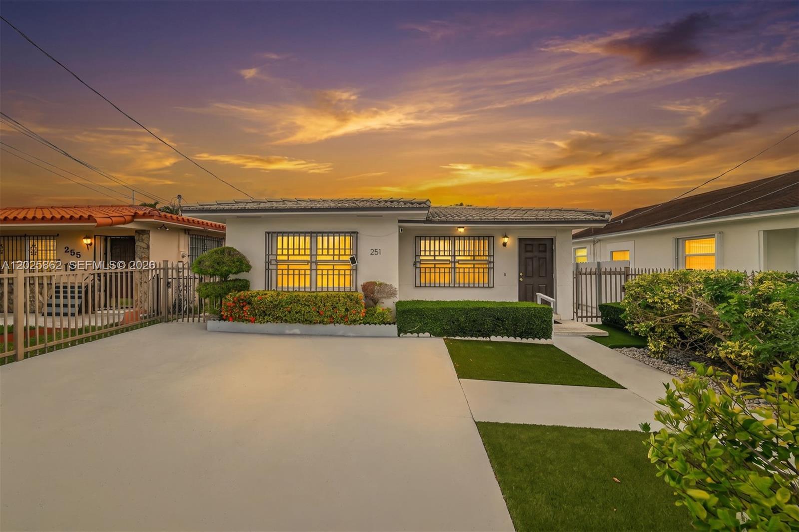 This charming 3-bed, 2-bath single-story home in the heart of Miami welcomes you with timeless terrazzo flooring throughout. Enjoy a gated driveway for privacy and a covered terrace perfect for relaxing or entertaining by the patio. The home is conveniently located near all Miami amenities. A 3D virtual tour link is available, and a floor plan is included in the photos. Don’t miss this opportunity!