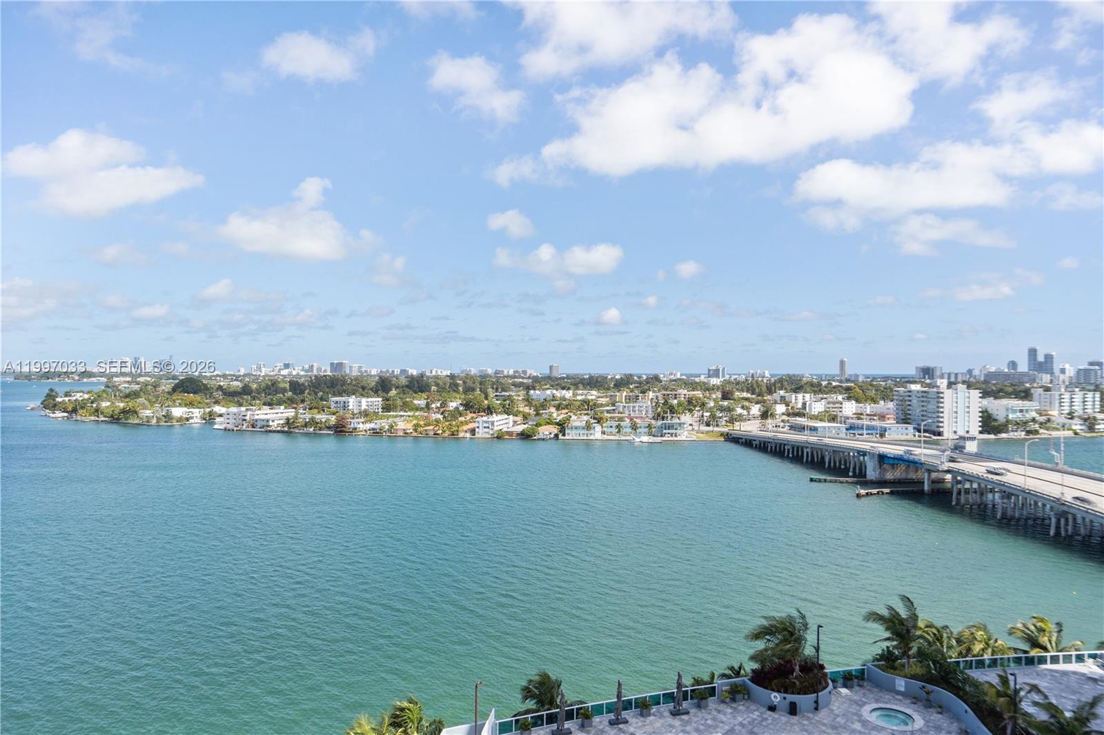 Beautifully remodeled 2/2 unit in Kennedy House located in North Bay Village in the midst of area renaissance, with new luxury developments abound.  Across the street under construction is Shoma Bay Luxury Residences that will include a new Publix. Very spacious with over 1,500 sf - large balcony w/views to bay & ocean.  HOA includes DIRECTV cable and internet via WebPass. Wonderful amenities include remodeled gym, recreation room, business center, resort style pool w/expansive deck overlooking bay w/dock and pier. Laundry room facilities located directly next door to unit. 1 parking space. Minutes away from Miami Beach, Design District, downtown & Airport. 79 St Causeway direct connect to I-95.  Unit vacant, easy to show. 24 hour prior notice requested.  Request through Show Assist. Unit also for rent $3,375