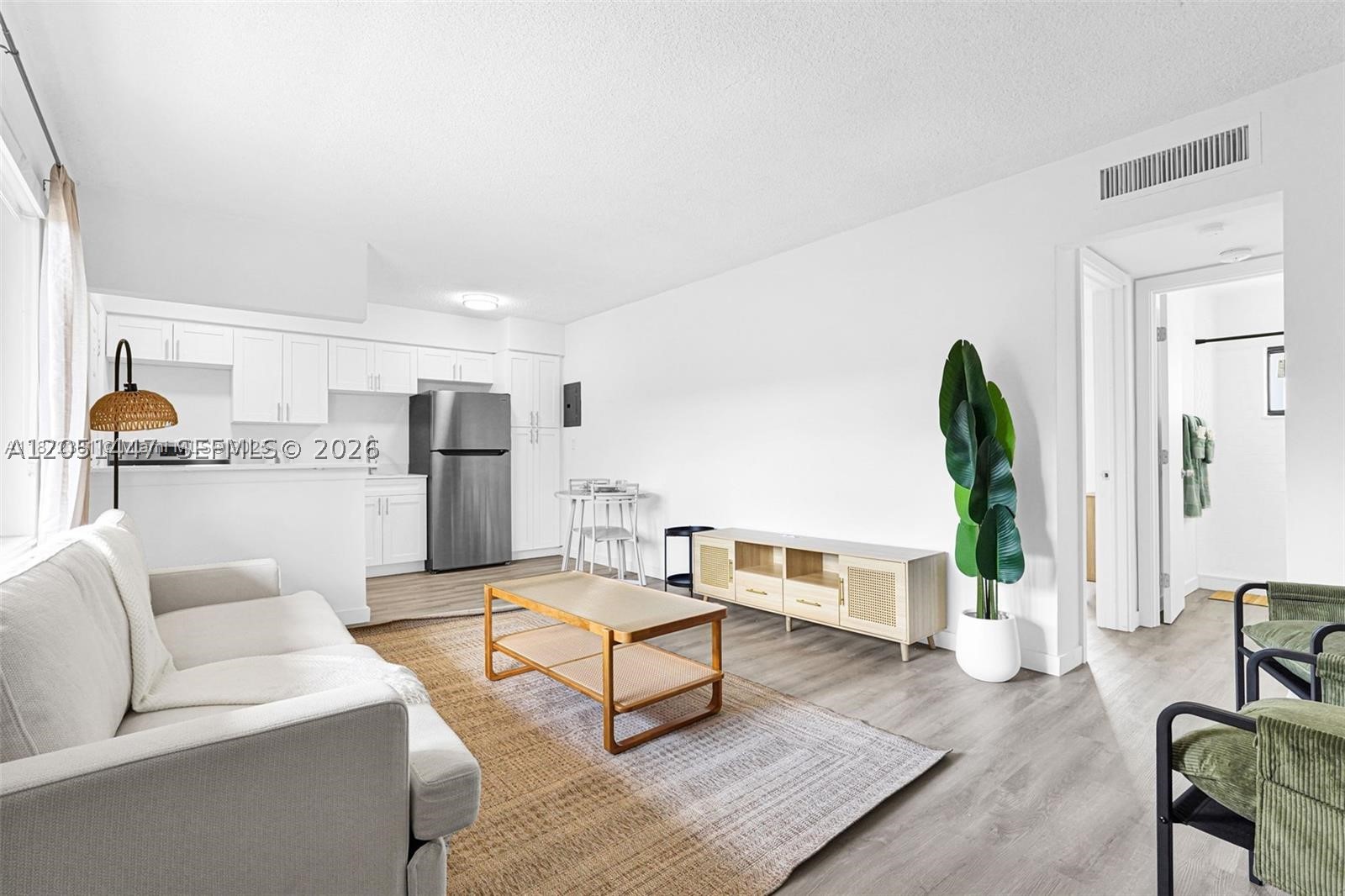 Beautifully furnished, cozy, and move-in ready! This 1 bedroom, 1 bath apartment offers a bright, comfortable living space with stylish furnishings and plenty of natural light, a private balcony, and a peaceful canal view. Located in North Miami, just minutes from shopping, restaurants, parks, public transportation, and major highways. Fast approval!
