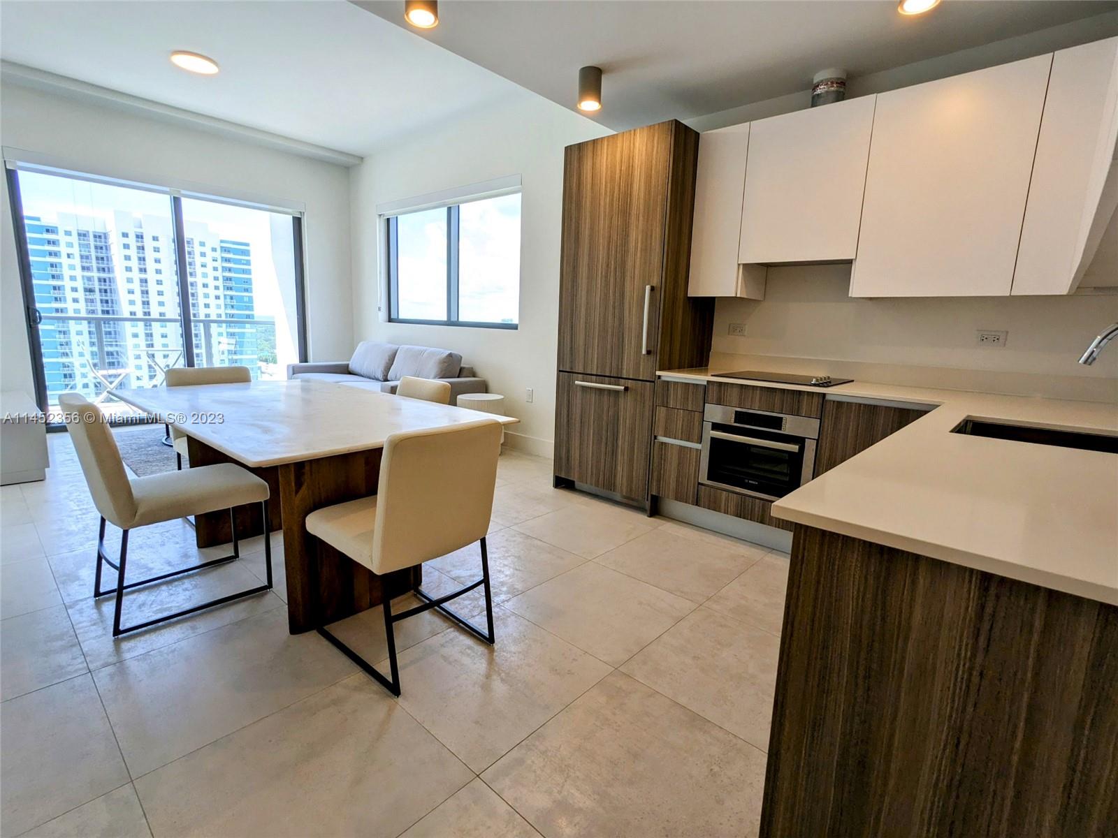 Live in or take advantage of the most flexible turnkey investment in the newest building in Brickell. Stunning 1/1 fully furnished corner unit allowing unlimited short or long term rentals is an excellent investment opportunity providing flexibility and potential income with a bright, open floor plan, balcony, valet parking, high-end finishes and appliances.

Relax with hotel style amenities including two pools with a bar and roof top lounge with sweeping views of Miami. Fully equipped gym with sauna and spa.

Walk to an array of dining, shopping, entertainment options, transportation and the Underline park. Easy access to highways and beaches.

Don't miss out on this incredible condo offering both comfort and convenience. Schedule your showing today and make it yours!