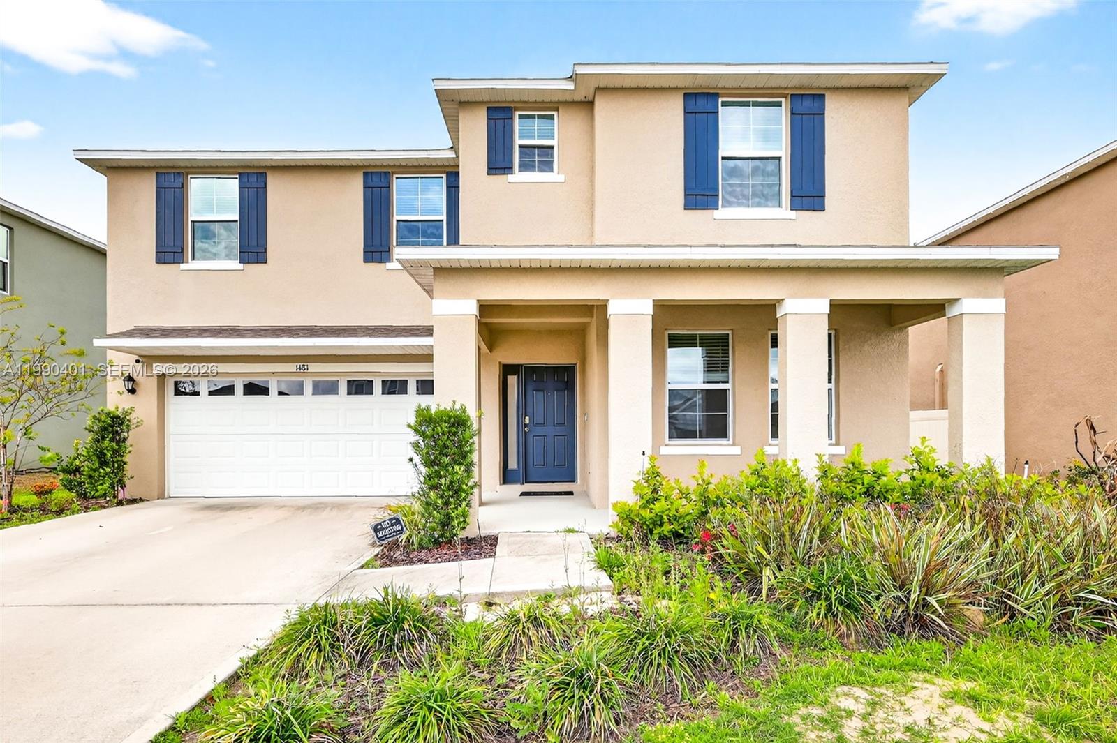 Rare opportunity to own a move-in ready McGraw model in Timberwalk—no longer available through the builder.

This all-block construction home features one of the largest kitchen and living layouts in the community, designed for both everyday living and entertaining.

A true first-floor in-law suite with private kitchenette offers flexibility for multi-generational living, guests, or extended stays.

Thoughtfully upgraded throughout, the home includes LVP flooring, custom Closet by Design systems in the pantry, laundry, and primary closets, as well as an upgraded laundry room with cabinetry, folding station, and hanging rack.

The screened-in lanai and private fenced backyard create the perfect space to relax or entertain outdoors.
Smart Home features include a front door lock, thermostat, doorbell camera, porch lighting, and touchscreen control hub.

Enjoy community amenities including walking and biking trails, a pool, playgrounds, and outdoor fitness areas, all conveniently located near major roadways, shopping, and dining, with approximately 25–40 minutes access to Orlando depending on destination.