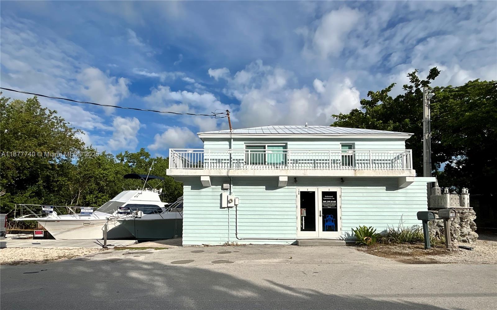 Step into a thriving turnkey upholstery business established in 1972 in the heart of Islamorada! A prime canal front location with water access & 26' dockage-clients even arrive by boat! 50 years in business! This long standing operation has built a stellar reputation serving both locals and seasonal residents with expertise in interior, exterior, furniture & full marine upholstery needs. This Business sale comes fully equipped with 2 sewing machines, compressor, fabric inventory, supplies & all necessary tools. Established name, logo, website & brand identity transfers with sale. Rare opportunity to live & work in paradise! Perfect for an owner-operator or entrepreneur seeking a lifestyle business in the Florida Keys! Owner will stay on for a short period to train and transition if needed
