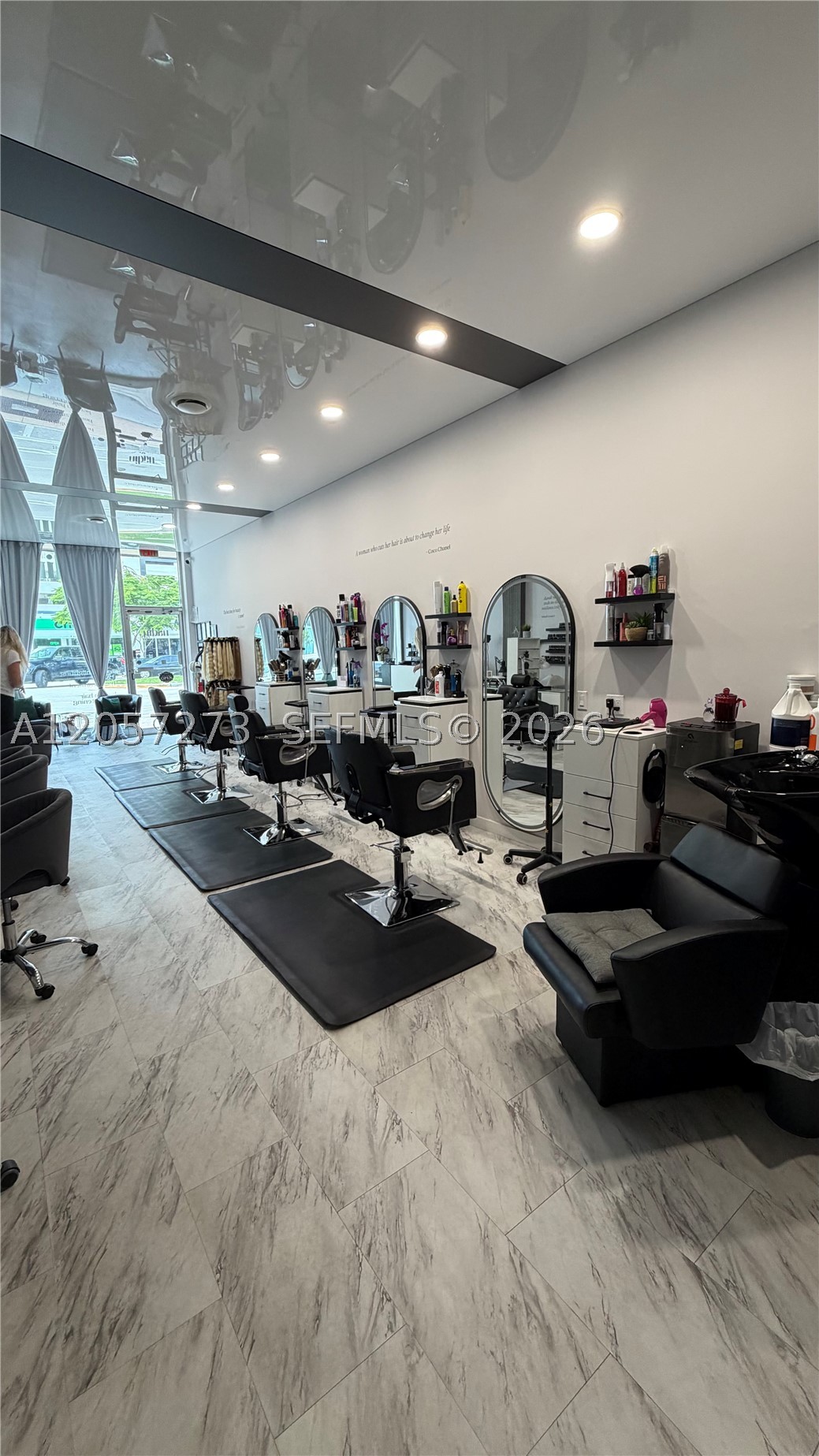 Turnkey Beauty Salon Business for Sale! Excellent opportunity to own a beautifully designed, fully equipped beauty salon in a prime, high-visibility location. This established salon has been successfully operating for 2 years and offers approximately 1,000 SF of modern space featuring 4 hair styling stations, 4 manicure stations, 2 shampoo stations, 1 private spa/treatment room, and 1 restroom.
The salon is being sold as a fully operational business and may be transferred either as an asset sale or as the existing company, offering flexibility for the buyer. The business operates under a favorable 3-year lease with a 5-year renewal option (NNN). Current rent is $3,500/month.
The sale includes furniture, fixtures, equipment, signage, and other business assets (inventory to be determined). No outstanding business loans. This is an excellent opportunity for an owner-operator, beauty professional, or investor looking to acquire an established salon with immediate income potential. The existing lease and business setup provide a seamless transition.