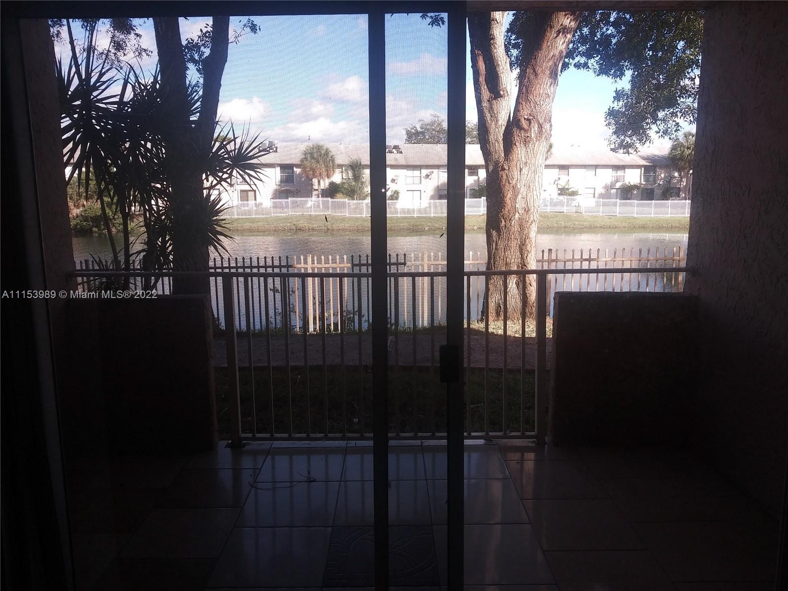 Private corner 1st floor condo facing the water. 2 bedrooms/2 baths, remodeled kitchen, tiled floors and balcony. Condo has gated entrance, pool, club house, one assigned parking space and guest parking. Water included. Great location close to schools, shopping, x-ways. Available now and easy to show. Call LA