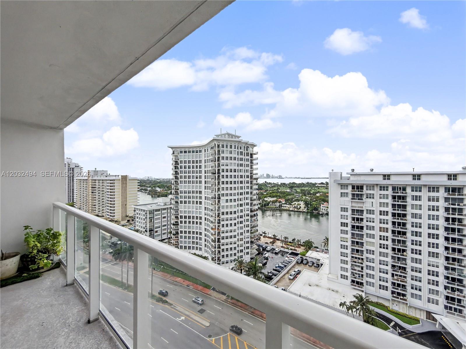 A beautiful oceanfront one-bedroom apartment on the 17th floor offering breathtaking panoramic views of the bay. The residence features an open-concept kitchen that flows seamlessly into a spacious living and dining area, creating an inviting space for relaxing and entertaining.

The generously sized primary bedroom provides comfort and privacy, while two full bathrooms add convenience for residents and guests alike.  Showcase stunning water vistas, with the living and dining areas enjoying spectacular bay views and vibrant sunsets.

Perched high above the shoreline, this apartment combines coastal elegance, abundant natural light, and an exceptional layout, making it an ideal waterfront retreat or full-time residence.

Building offers Beach and Pool service, Restaurant on site, beauty salon, Gym and much more.