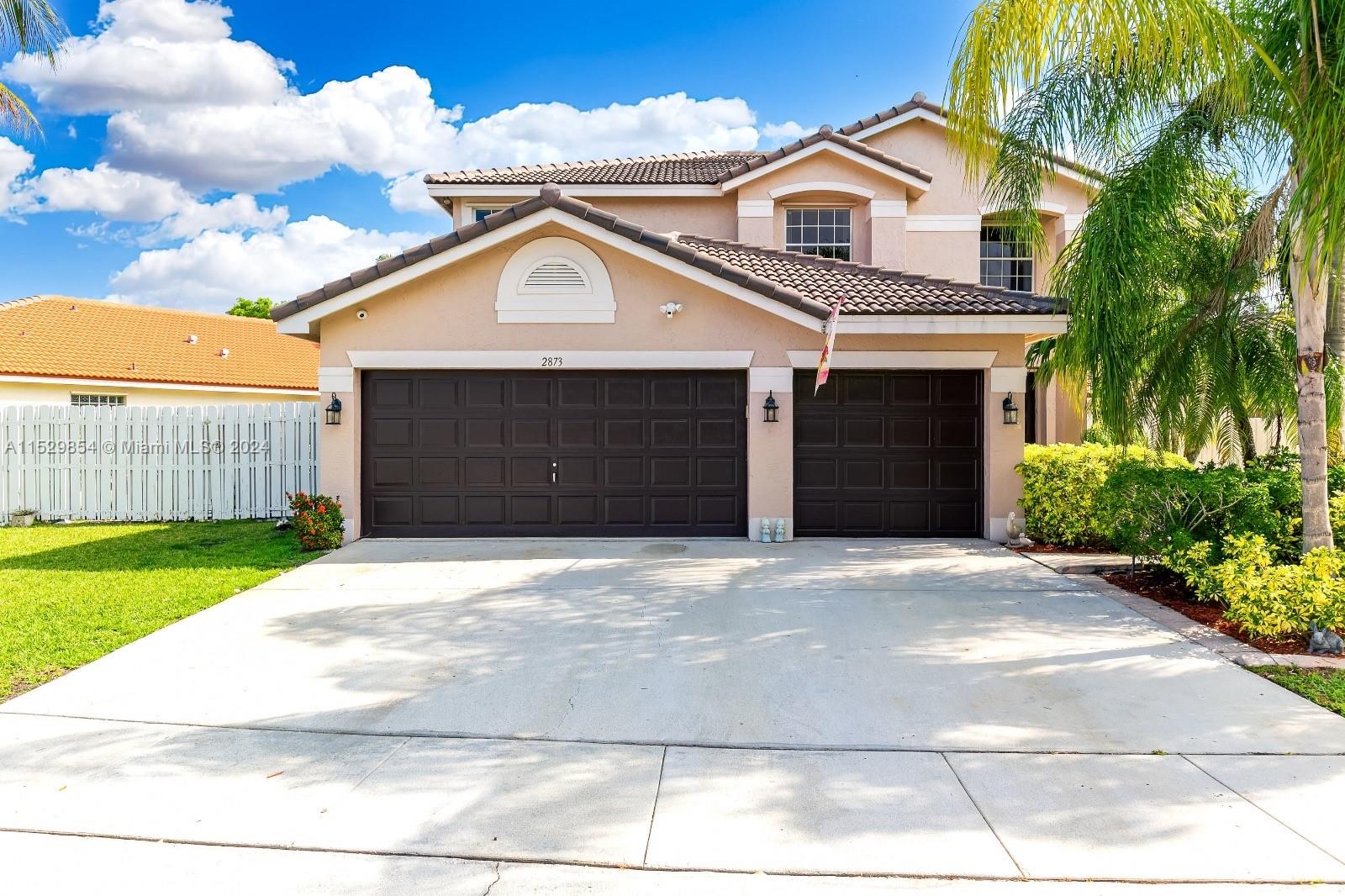 Welcome to your dream home in highly desirable Silver Lakes Community. This beautiful 6/3 home offers an array of features that combine luxury and practicality. Recently renovated kitchen with wood cabinets and exquisite quarts countertops. Open concept design connecting the kitchen to family room. Breakfast nook for casual dining. Spacious living room for entertaining. Huge master suite with sitting area, 2 large walk in closets. Garage cabinet storage and attic space over garage and 2nd floor. Outdoor patio for al fresco dining and relaxation. Beautiful rose garden. RV and Generator hook-up for convenience. 7 camera indoor/outdoor surveillance system, Ring and Simply Safe systems. Roof replaced 2021, AC 2022, W/H 2023, Outside paint 2023, Stairs refinished 2024.