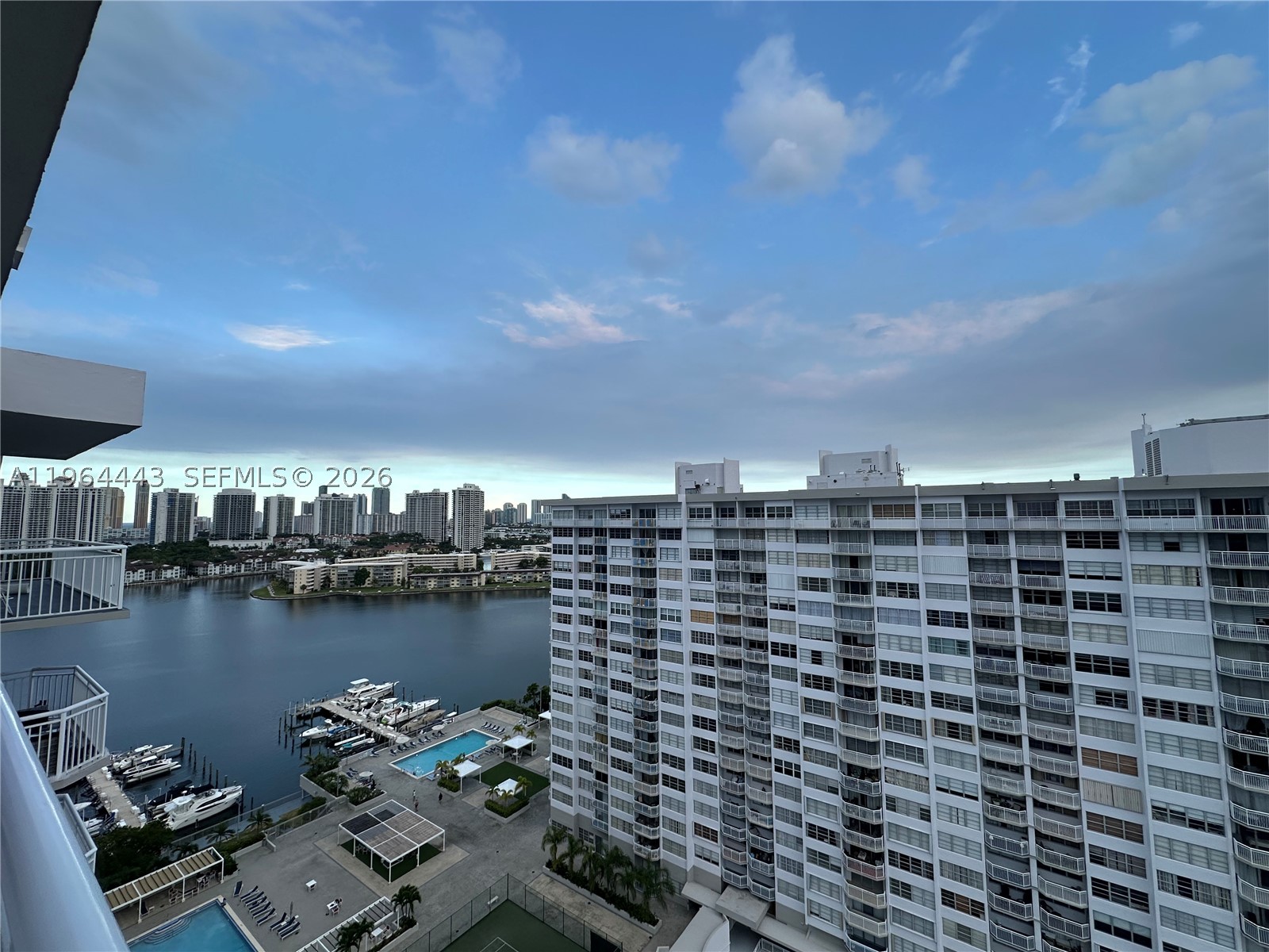 Views from this bright 2B/2B condo on the PH 5 h Floor of Del Prado Aventura. Monthly maintenance fees cover the internet, basic cable, and water. Best schools A+ Special Assessment is in place towards concrete restoration, covered parking renovation. Call the listing agent for more info. Minutes from Sunny Isles Beach, Aventura Mall, I-95, Airport(s), all major shopping centers & schools, close to the NEW BRIGHTLINE train Aventura.
