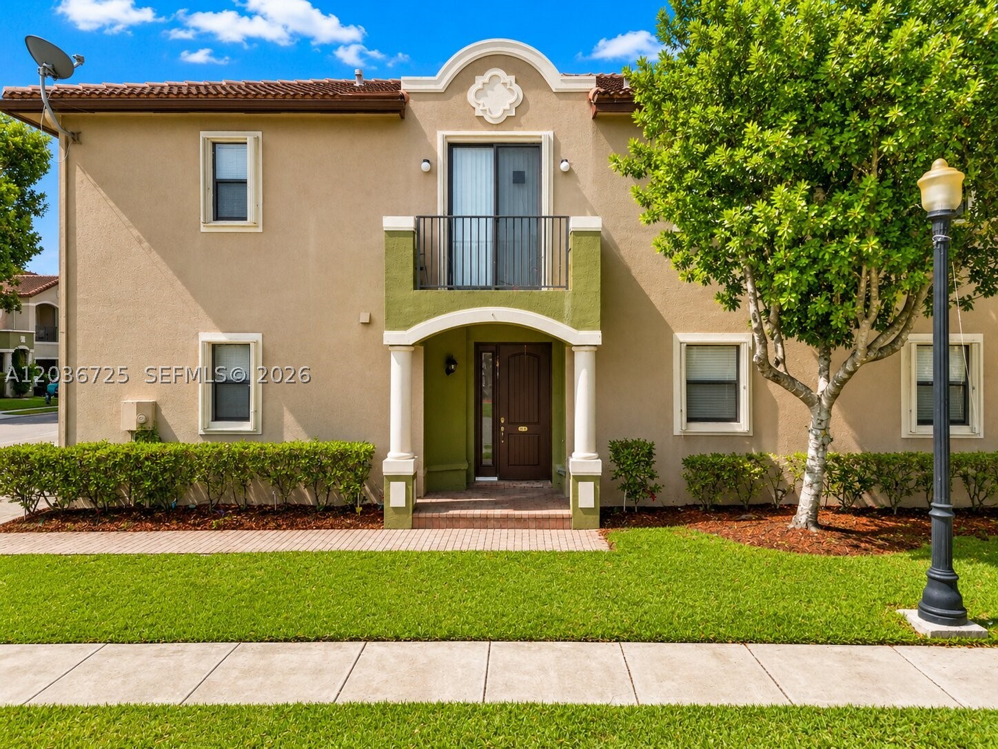 Spacious beautiful 4-bed,3-bath corner townhome in the gated community of Florence at Crystal Lakes. This home combines comfort, style, and unbeatable convenience in one of Homestead’s most desirable neighborhoods. The bright open layout flows naturally from the living room to the dining area and kitchen, creating a welcoming space that feels warm and connected. The kitchen includes stainless steel appliances, and rich wood cabinetry, perfect for daily living or entertaining guests. Full bedroom and bathroom downstairs. Upstairs offers spacious bedrooms, vinyl flooring throughout, including a relaxing primary suite with ample closet space, plus a convenient laundry area on the second floor. Enjoy your private paved patio. Community amenities include a pool, clubhouse, children’s play area, and walking paths, all in a friendly, well-kept neighborhood. With a low $124/month HOA and NO CDD taxes, this property stands out for its exceptional value and low maintenance costs. Located just minutes from Homestead Baptist Hospital, Florida’s Turnpike, and everyday shopping and dining, this home offers quick access to Miami, the Florida Keys, and everything South Florida has to offer. Perfect for first-time buyers or downsizers looking for a move-in ready home that blends lakefront tranquility with modern convenience.