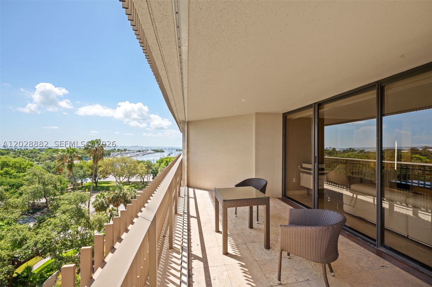 Highly desirable Yacht Harbour in the heart of Coconut Grove! This spacious residence offers a flexible floor plan with a one bedroom layout that can easily be converted back to its original two bedroom design. Enjoy a beautifully updated kitchen and renovated bathrooms, plus breathtaking views of Dinner Key Marina from your home.
Yacht Harbour offers lovely amenities, including a pool, two tennis courts, pickleball court, fitness center, BBQ area, and 24-hour security. One of Coconut Grove’s best managed waterfront buildings, ideally located just steps from Biscayne Bay, marinas, parks, fine dining, cafés, shopping, and the movie theater. Live the ultimate Grove lifestyle in one of Miami’s most sought after neighborhoods.