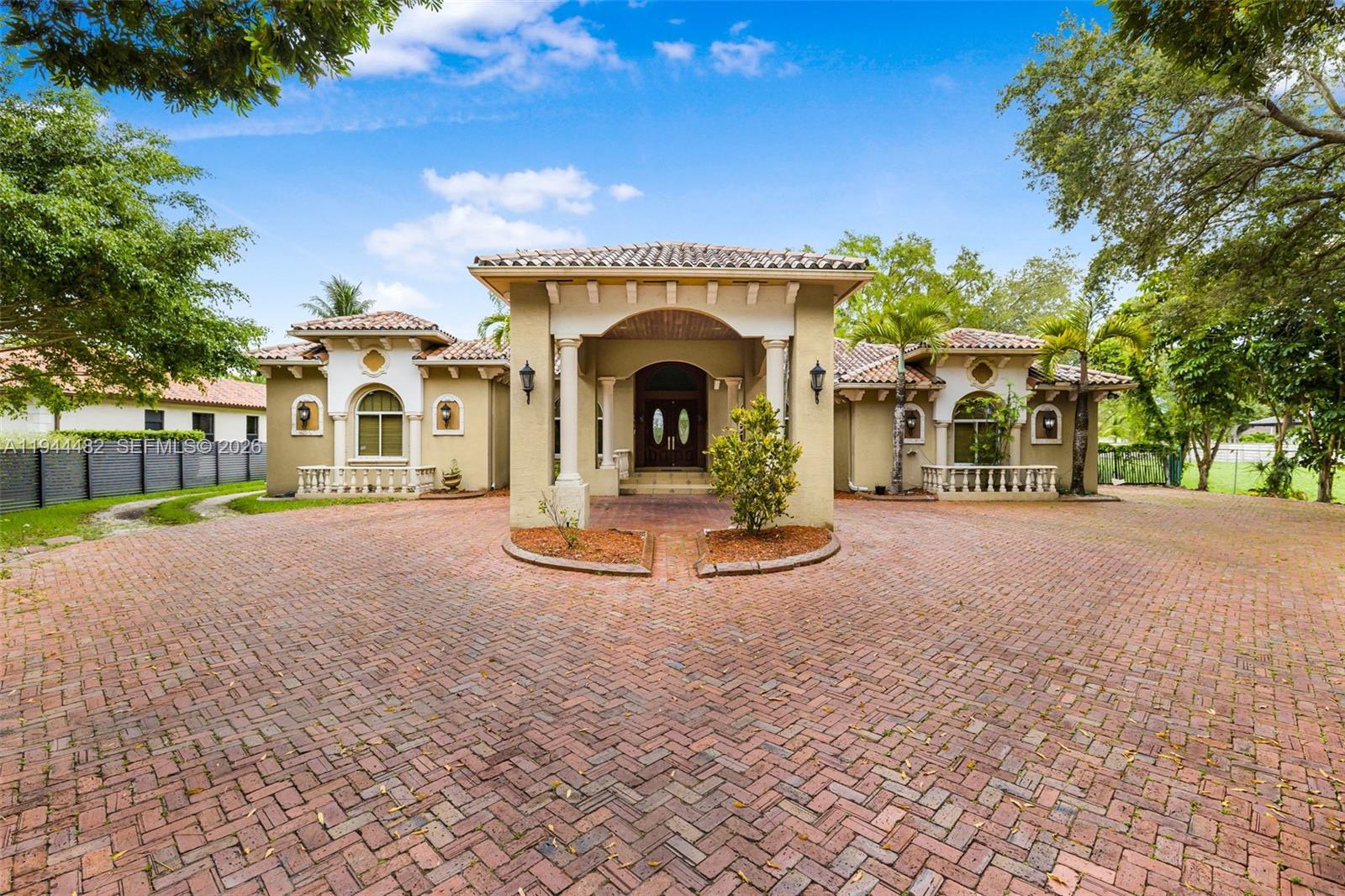 Welcome to 7761 SW 122 Avenue, a refined Miami residence where timeless elegance meets modern comfort. Nestled on a quiet, tree-lined street, this beautifully maintained home offers an exceptional blend of privacy, space, and sophistication—perfect for discerning buyers seeking an elevated South Florida lifestyle.

Step inside to discover light-filled living spaces designed for both everyday living and upscale entertaining. Thoughtful finishes, generous proportions, and a seamless flow create an inviting atmosphere throughout the home. The heart of the residence opens effortlessly to the outdoors, embracing Miami’s indoor-outdoor way of life.

The property features a spacious backyard oasis, on nearly 1 acre, ideal for hosting gatherings, relaxing under the sun, or envisioning a custom pool and entertainment area. Lush landscaping enhances the sense of tranquility while providing a private retreat just minutes from the city’s finest amenities.

Ideally located near top-rated schools, premier shopping, dining, and major thoroughfares, this home offers both convenience and exclusivity in one of Miami’s most desirable neighborhoods.

A rare opportunity to own a sophisticated residence that embodies comfort, style, and prime location.