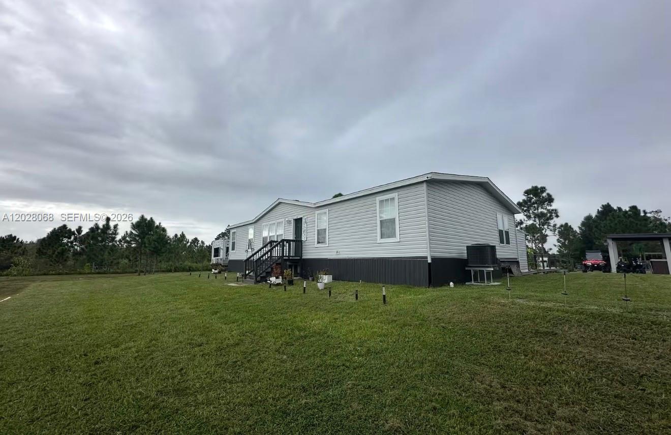 Welcome to your private Florida escape in Okeechobee County. Situated on 1.25 acres, this newly built 2024 fully furnished home offers the perfect blend of modern comfort, privacy, and versatility. Move-in ready and designed for both relaxation and entertainment, the property features a pool, jacuzzi, spacious outdoor living areas, and a peaceful country setting. Ideal as a primary residence, vacation home, private retreat, or investment opportunity. Enjoy the tranquility of rural living while still being conveniently located near local amenities. A unique turnkey property with endless potential for full-time living, seasonal use, or income-producing opportunities.