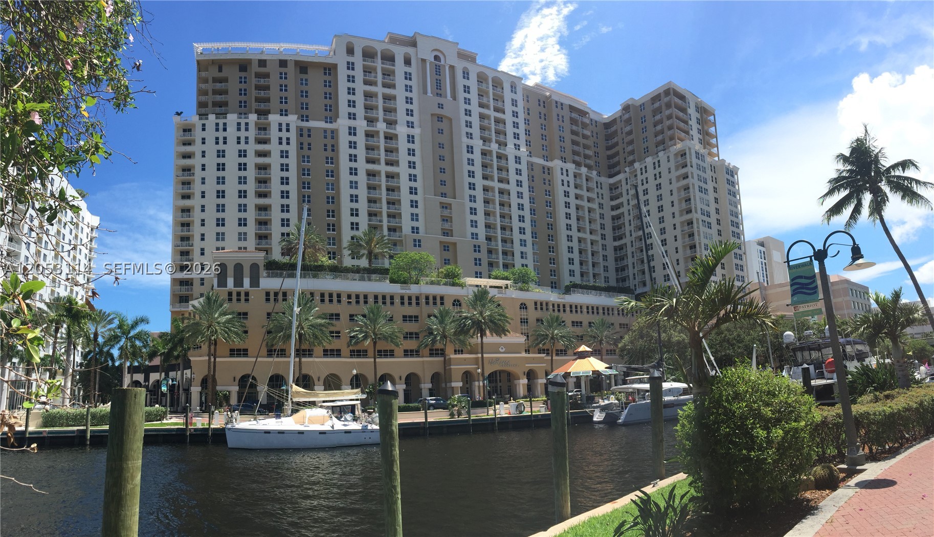 Experience luxury downtown Fort Lauderdale living in this fully furnished 2-bedroom, 2-bath residence at NuRiver Landing. Perched on the 19th floor, this spacious 1,270 sq ft condo features soaring 11-foot ceilings, an open layout, and stunning city, river, and port views from your private balcony.

The well-appointed interior includes a modern kitchen with granite countertops and stainless steel appliances, spacious bedrooms with wood-look flooring, impact windows, and in-unit washer and dryer. The unit is offered fully furnished and move-in ready, making it ideal for corporate relocations, seasonal residents, or anyone seeking a turnkey downtown lifestyle.

NuRiver Landing offers resort-style amenities including a rooftop pool with panoramic views, two-story fitness center, spa, sauna, racquetball and basketball courts, business center, clubhouse, concierge service, valet parking, and 24-hour security.

Located just steps from Las Olas Boulevard, Riverwalk, restaurants, shopping, nightlife, and the Brightline station, this location offers the best of Fort Lauderdale living.

Annual lease rate applies. Short-term and seasonal rental options may be available at higher rates depending on length of stay and seasonality. One assigned garage parking space included.