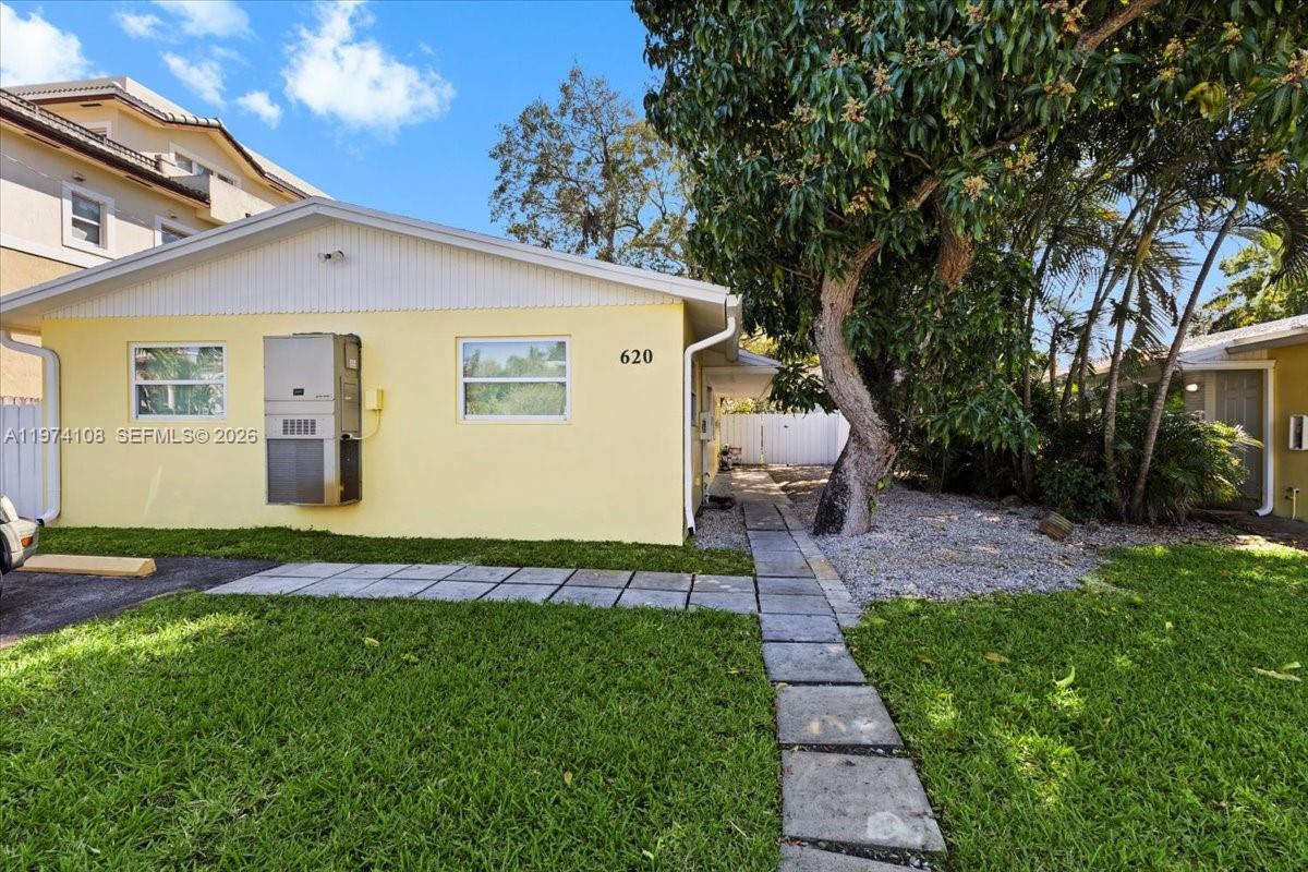 Rare opportunity in sought-after Tarpon River. Incredible investment opportunity to own two duplexes side by side, each featuring two 2 bedroom 1 bathroom units with spacious fenced backyards. These income producing properties are ideal for both short and long term rentals and offer excellent upside for investors or developers. The combined lots present potential to develop over 12000 square feet of living space.  Located in a prime Fort Lauderdale location just minutes from Las Olas, Downtown, Fort Lauderdale Hollywood International Airport, Port Everglades, beaches, marinas, major highways, dining, shopping and parks. Conveniently located near the courthouse, hospital, the Riverwalk entertainment district and a nearby neighborhood riverfront park. The property features ample off street parking, including space for oversized vehicles, and an on site laundry room with washer and dryer for tenant convenience. Strong rental demand and excellent income potential make this a rare investment opportunity with significant upside. Mature mango trees add charm to the property. List price includes 2 parcels - duplex 620 SW 10th St, Units 1–2 (Folio 50-42-15-19-0510) and duplex 624 SW 10th St, Units 1-2 (Folio 50-42-15-19-0511) Both properties are being marketed and sold together as one combined offering. EACH UNITS IS AROUND 688 S FEET. Each Duplex 1376 SF.
PLEASE DO NOT DISTURB TENANTS - DO NOT KNOCK ON THEIR DOORS