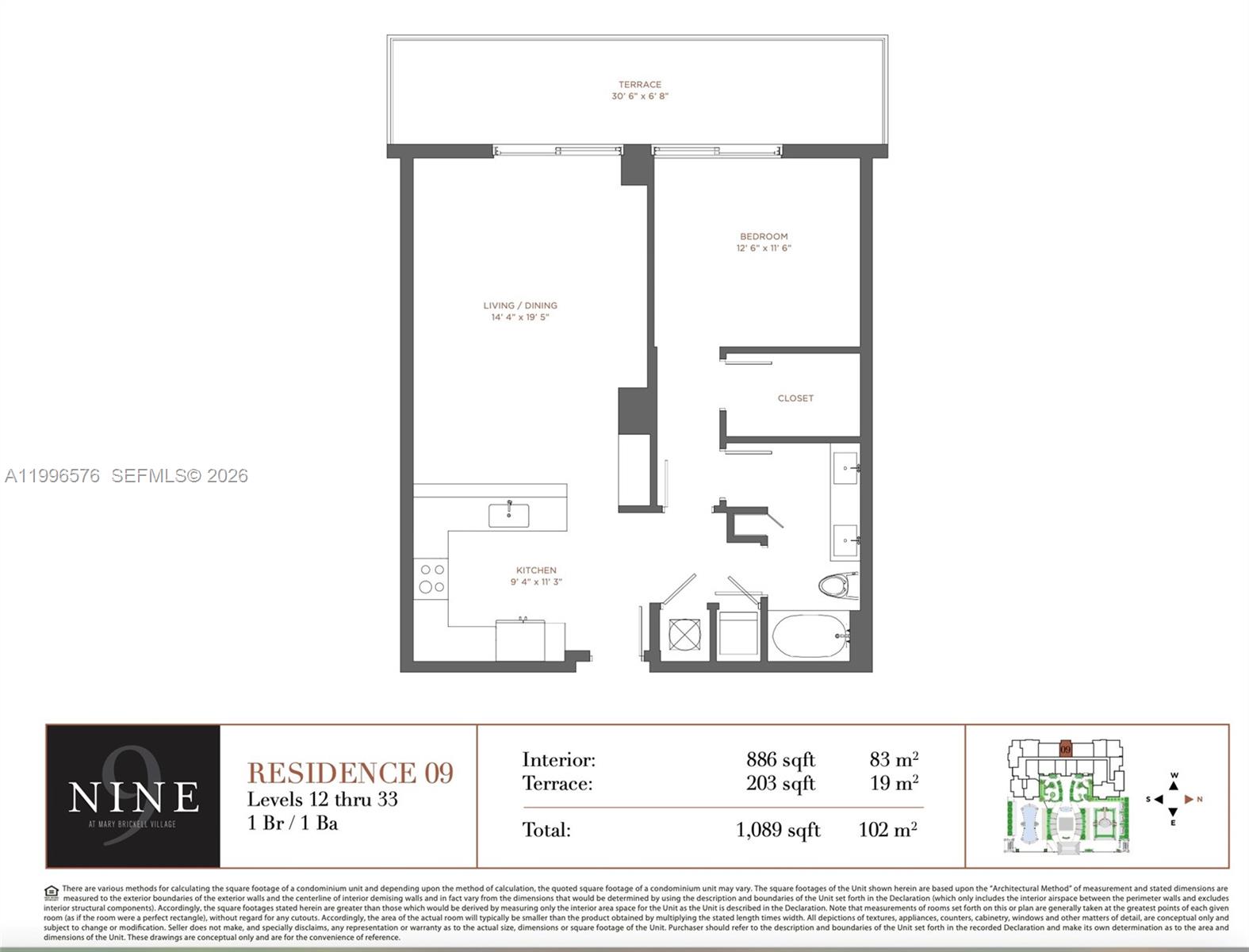 NINE AT MARY BRICKELL VIL - Residential