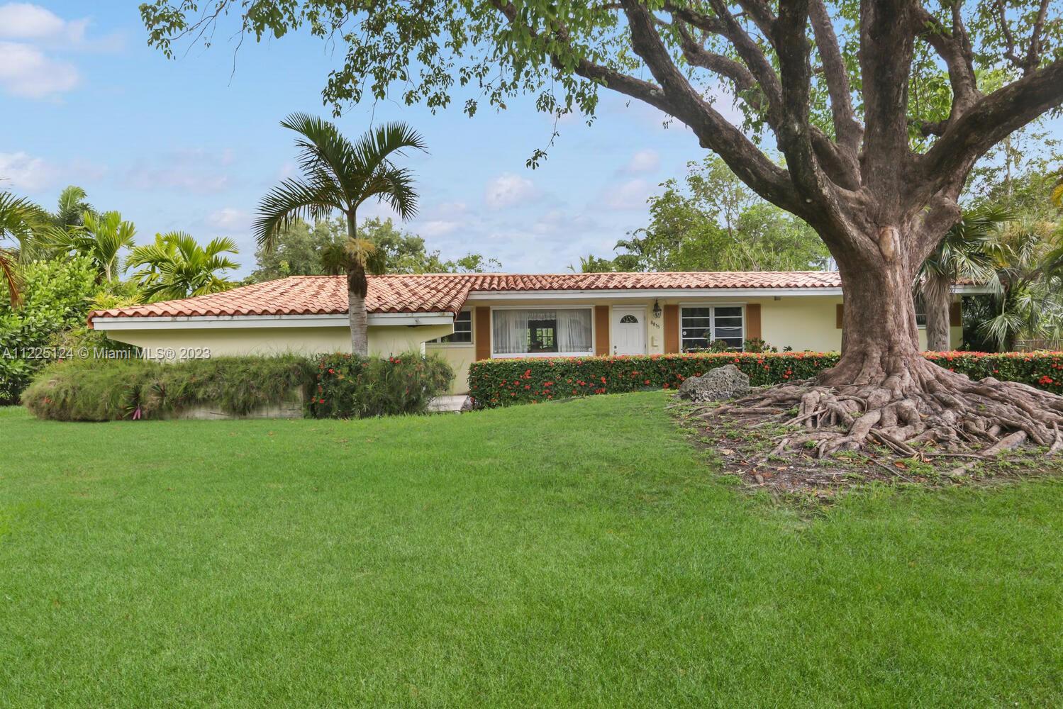 NEW PRICE! Live on a quiet street in The Village of Palmetto Bay.  This 3 bedroom 2 bathroom home has been maintained by the owner for over 40 years.  She raised her children in this home and it is now time to pass it on to another family to enjoy.  The home has a great layout with a family room, living room, dining room and indoor laundry room.  The kids will really enjoy the pool and large yard, which they will have fun running around in with the family pets.  Parents, you will enjoy the covered patio, where you can sit and eat the mangos that grown on your own tree while watching the kids play.  This home comes with a HOME WARRANTY so you won't have any of the worries homeownership comes with for a full year. SOME PHOTOS ARE STAGED!