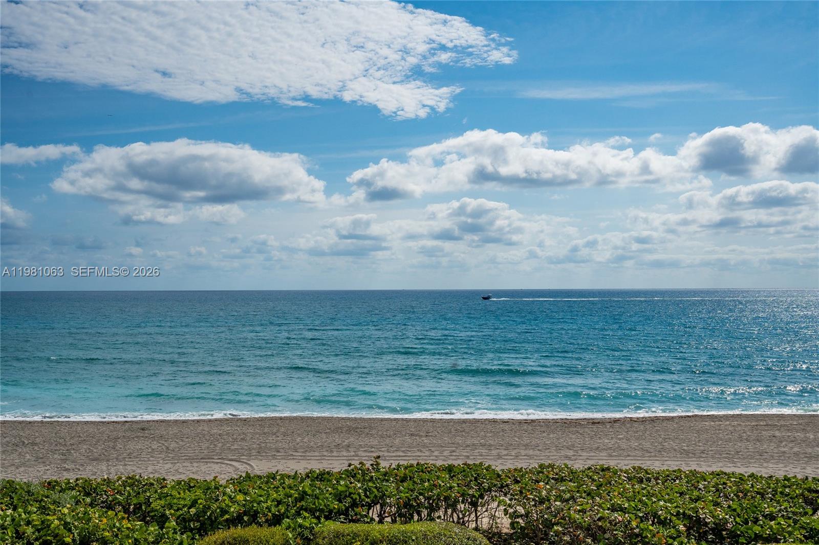 Pristine (newly renovated) 4th floor 2Br/2.5Ba offering blue Atlantic and Turquoise Intracoastal views. Watch the sunrise & sun set! Interior features include: Custom cabinetry and built ins, new impact sliding doors, custom lighting. Seawatch is a multi-amenity building offering 5 acres of common land, along with 24 hr. manned security, on site building manger, 2 car garage parking. An infinity edge pool, state of the art exercise facility, massive club room, Billiard room, bicycle storage room, tennis court, fishing pier, barbeque gazebo and on unit floor large owner storage. All sizes, taxes, Hoa fees, & measurements approx. No rentals for new buyers for 3yrs.