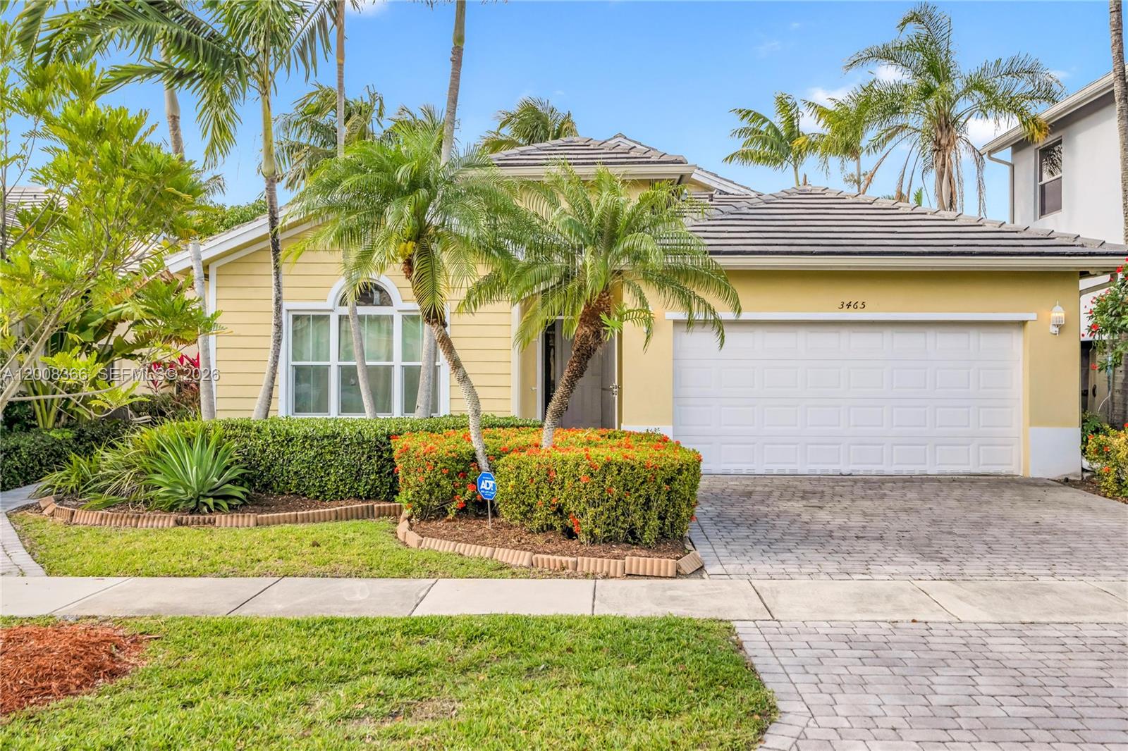 First Time to Market - Presenting this delightful 4-BR, lakefront home located in the desirable "Mirage" neighborhood of The Isles of Oasis HOA. This particular model was purchased by the Seller directly from the developer and now the time has come for a new steward. The home features over 2000+ square feet of under-air living space, highlighted by lovely real-wood bamboo flooring through the common areas which gives it a warm, tropically elegant look and feel. The high ceilings throughout the home contribute to that spacious feeling. The kitchen and living room are situated towards the back of the house, offering pleasant views of the lake and outdoor entertainment area. Additional features include a formal dining room, laundry room, and large garage. The sliding glass doors off of the kitchen area lead to a peaceful outdoor seating area where one can enjoy the calmness of the lake or the natural flora and fauna that live in and around the peaceful body of water. The home has been updated with hurricane impact windows/doors throughout. Backyard space is fully fenced/gated for pets and additional privacy. Property is being sold with all of the furnishings/decor included in the sale. Isle of Oasis is a fully gated and secure master-planned community with a clubhouse for residents. HOA dues are very reasonable and the communities are maintained at a high-standard.