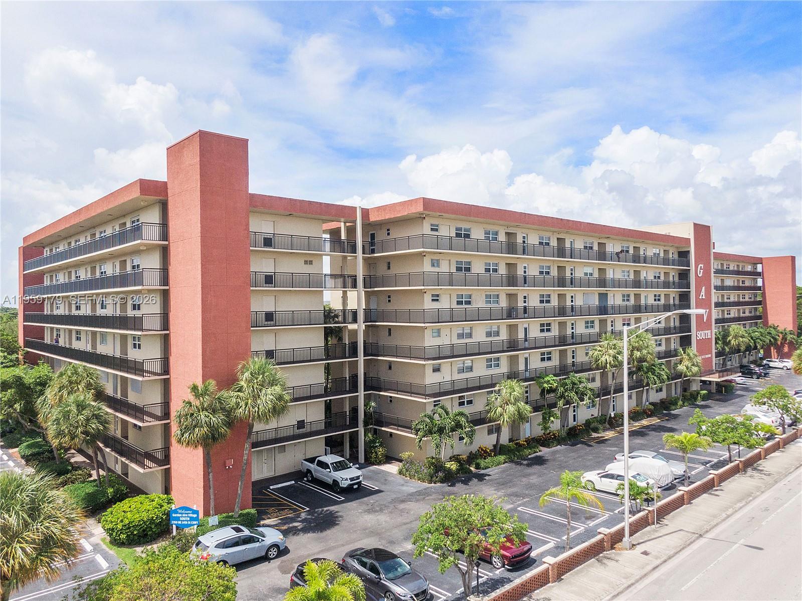 Enjoy elevated coastal living in this beautifully positioned 2-bedroom, 2-bath residence on the 5th floor, offering tranquil views of the sparkling pool and the iconic 14th Street Causeway. Flooded with natural light, this inviting condo features a spacious layout designed for comfort and relaxation, perfect for full-time living or a seasonal retreat. Step onto your private balcony and take in the South Florida scenery while enjoying gentle ocean breezes and sunset skies. The well-maintained building offers secure entry, elevator access, and resort-style amenities that complement the laid-back coastal lifestyle. Ideally located just minutes from the beach, marina, dining, shopping, and major roadways, this home places you in the heart of everything Pompano Beach has to offer. A fantastic opportunity for buyers seeking a serene, non-investor community in a prime east-side location—where everyday living feels like a getaway.