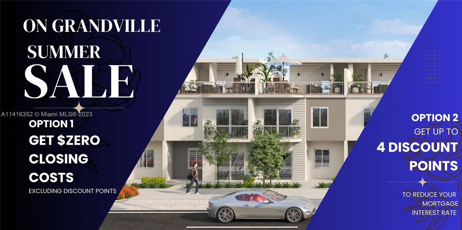 DESIRABLE NEW CONSTRUCTION CORNER TOWNHOUSE IN GRANDVILLE. NEW PURE CONCRETE CONSTRUCTION WITH IMPACT WINDOWS.4 BEDROOMS 3 BATHS. 1 FULL BEDROOM ON THE FIRST FLOORS WITH WALKING CLOSET IDEAL FOR IN-LAWS OR HOME OFFICE. ROOFTOP TERRACE EXCELLENT FOR ENTERTAINMENT. GRANDVILLE TOWNHOUSES IS NOW UNDER CONSTRUCTION ESTIMATED DELIVERY FOR DECEMBER 2023 THRU MARCH 2024 DEPENDING ON THE LOCATION.LOW HOA NO CDD, AMENITIES INCLUDE BBQ, DOGGIE PARK, GAZEBOS, KIDS PLAYGROUND. LOCATED CLOSE TO US-1 AND TURNPIKE IN THE REDLANDS AREA. GREAT INCENTIVES AND PROMOTIONS FOR OWNE OCCUPIED BUYERS. ASK DETAILS