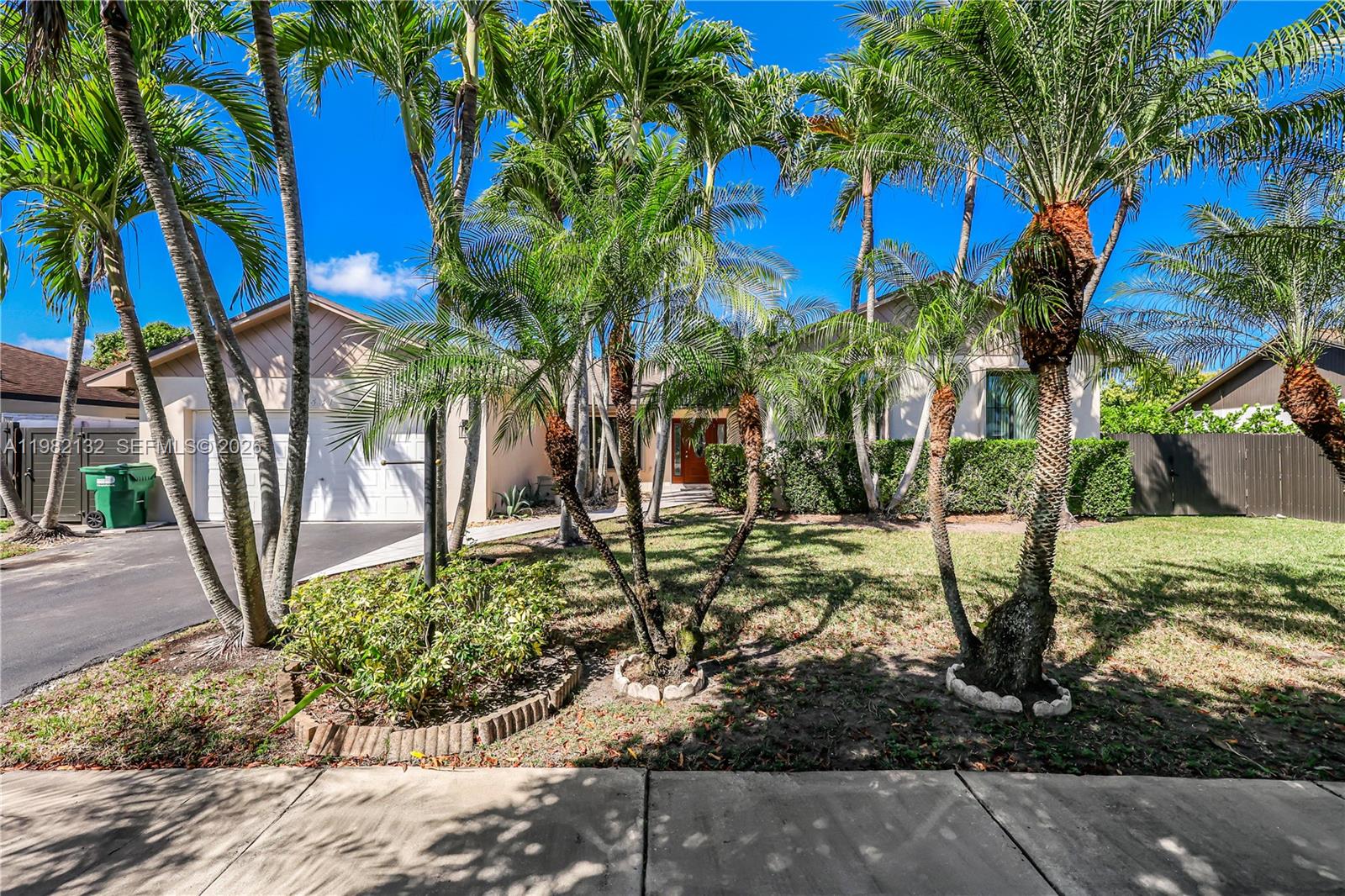 Fantastic opportunity in highly sought after Glen Cove neighborhood on a quiet and manicured street.  Over 2,098 square feet, this 3 bedroom 2.5 bathroom home has a nice layout. Comfortably entertain guests in the large living room, and open concept kitchen to family room that leads out to spacious screened in patio.  Kitchen has nice sized pantry and snack counter, granite, with pass through window to patio. Large laundry/storage room. Master bedroom features 2 large walk-in closets. There are plenty of closets about the house for extra storage. Drive way has room to park 4 cars. Roof is 6 years old. A/C 8 years old. Whole House Generator!!! Impact Windows and shutters on patio. Backyard has room for a pool and is completely fenced. Location is ideal as it is just minutes away from Turnpike, top schools, shopping, dining and more.