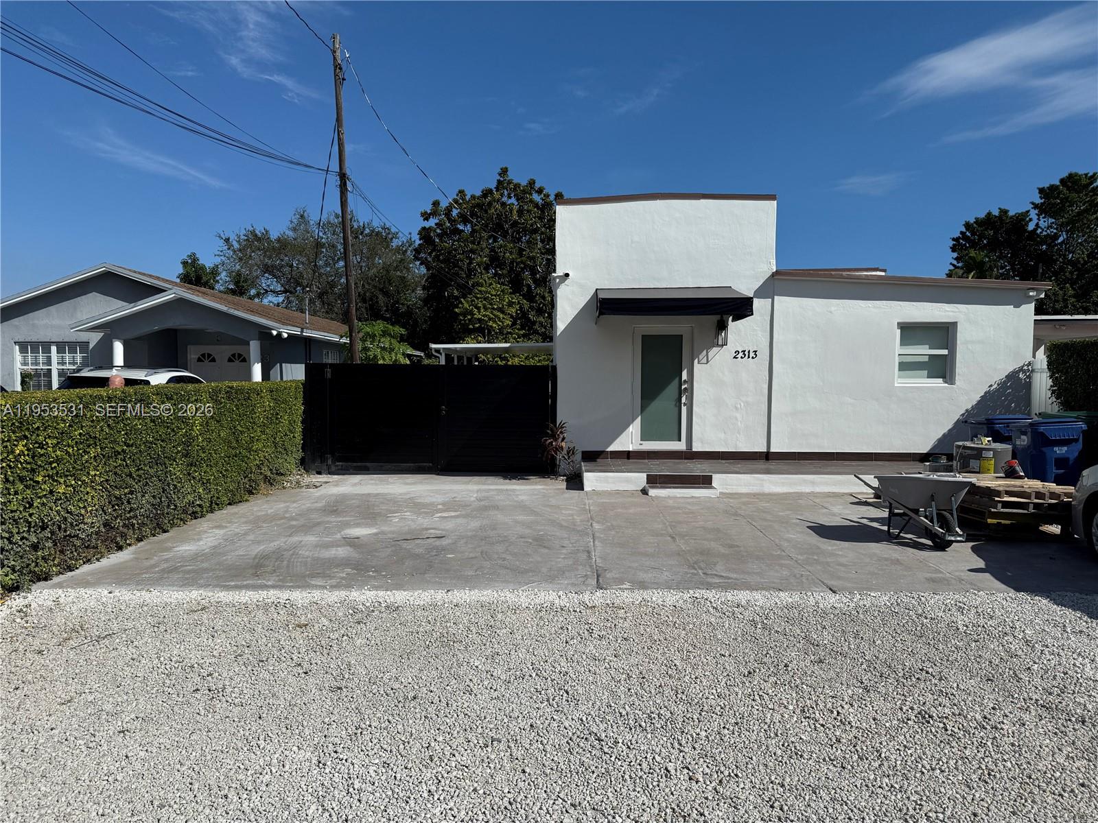 Be the first to live in this beautifully remodeled 3/2 home close to miracle mile. WATER, LIGHT , AND INTERNET included in the monthly rent. The owner is almost done with it's final details to be completely finished. This home is located in a very established, desirable Miami neighborhood. Feel free to call/text today to take a look at this stunning property in person !!! No pets.
